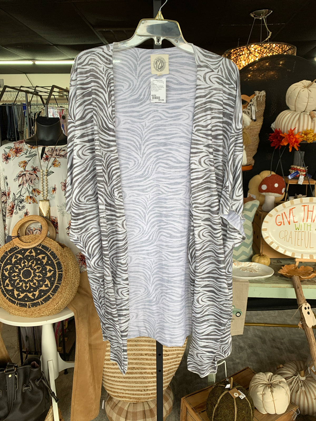 Tees2urdoor Plus Outerwear Size 4X/5X Cardigan