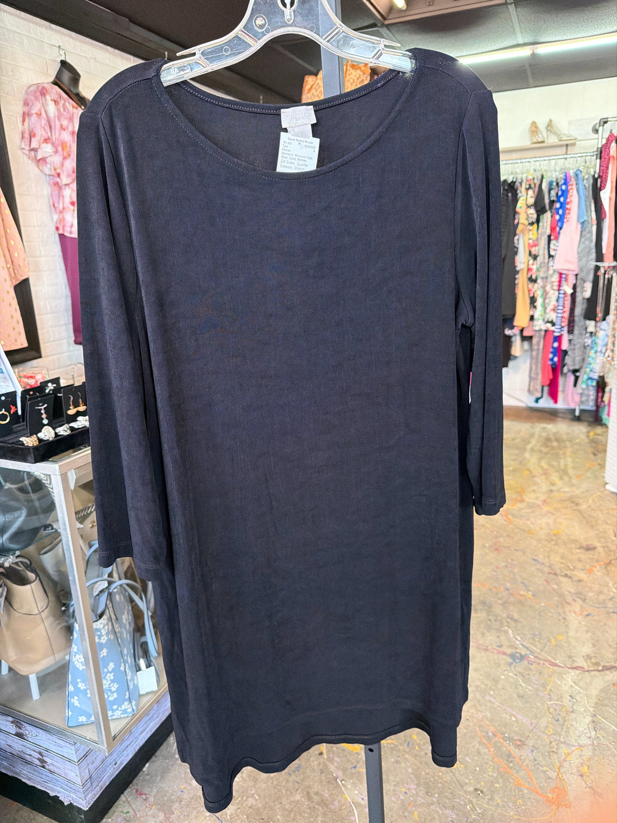 Chicos Womens Tops Size 1 Tunic