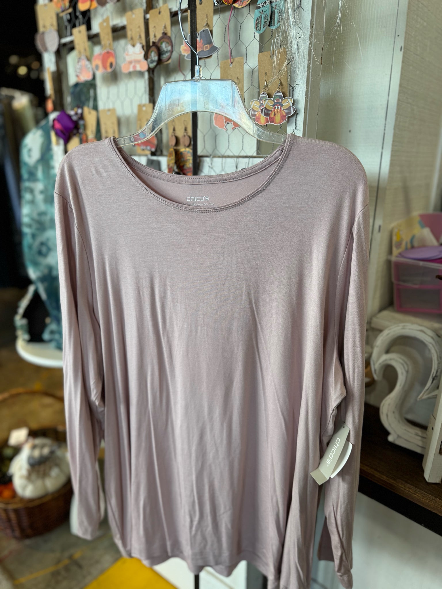 Chicos Plus Tops Size 4 Shirt