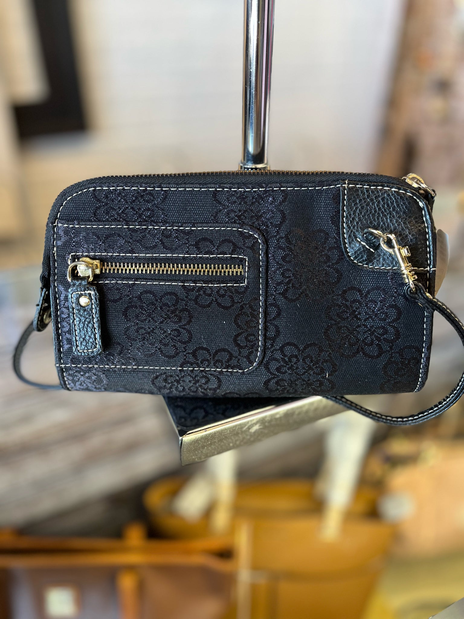 Kathy Van Zeeland Black Purse