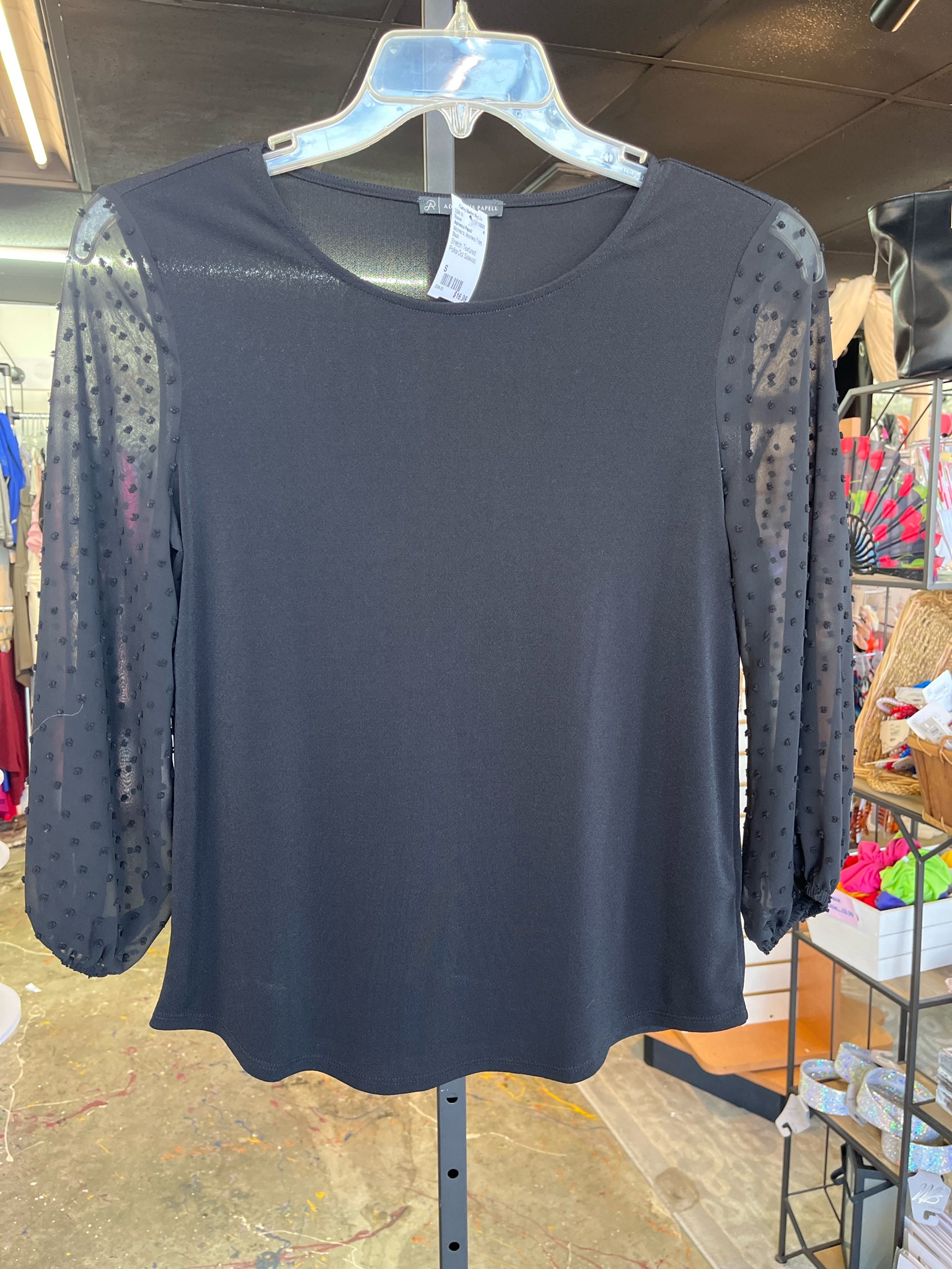 Adrianna Papell Womens Tops Size S Blouse