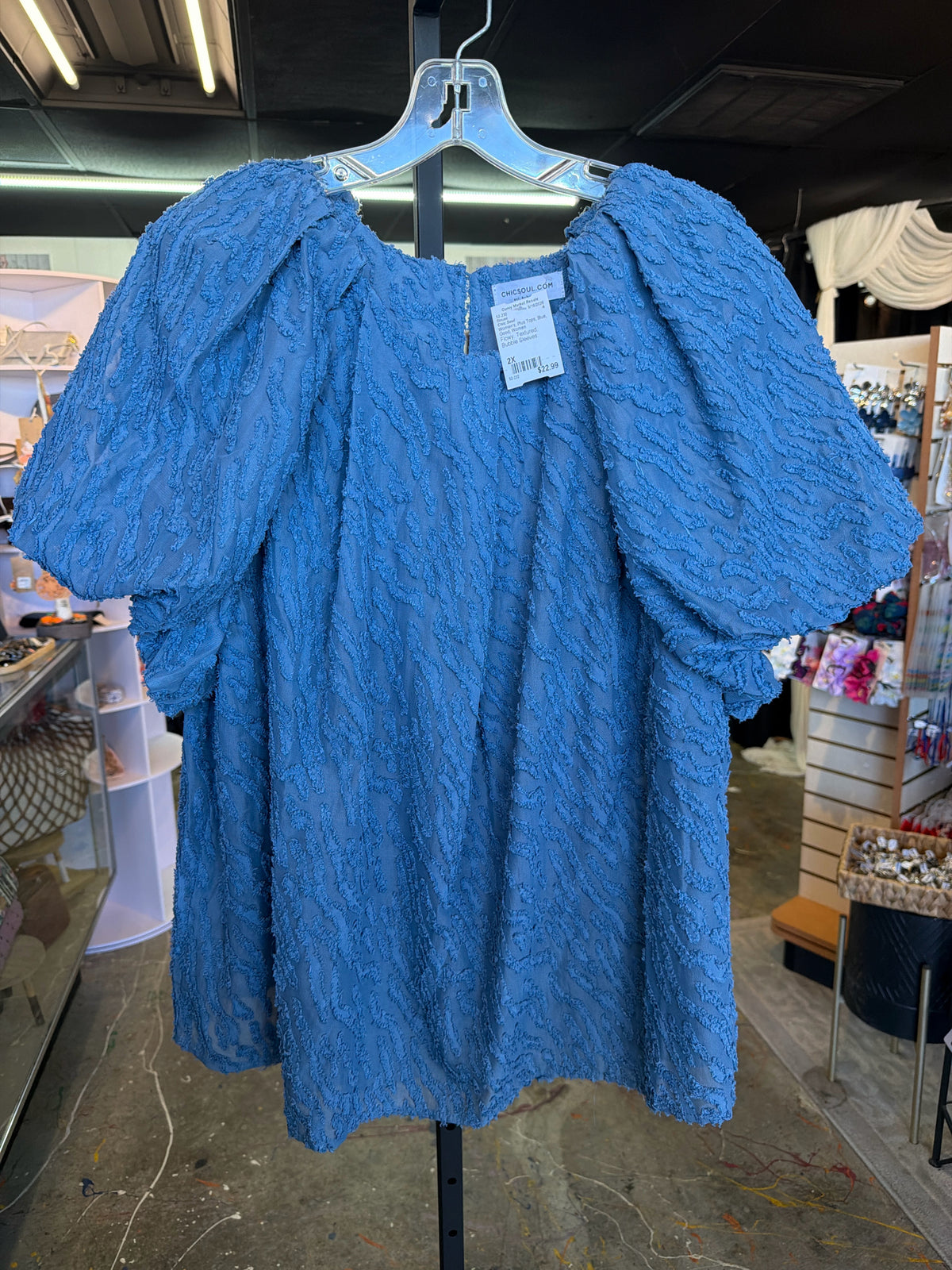 Chic Soul Plus Tops Size 2X Blouse