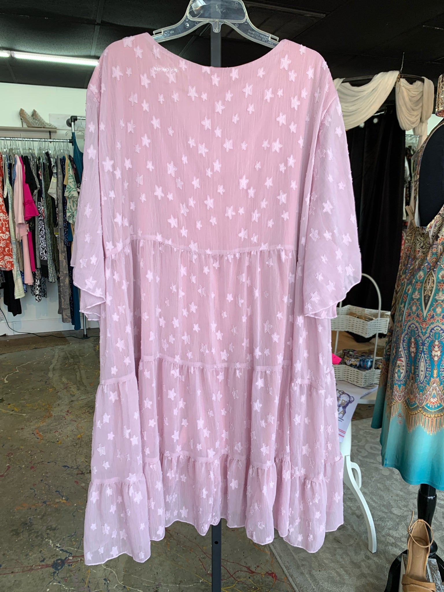HBEYYTO Plus Dresses Size 5XL Dress