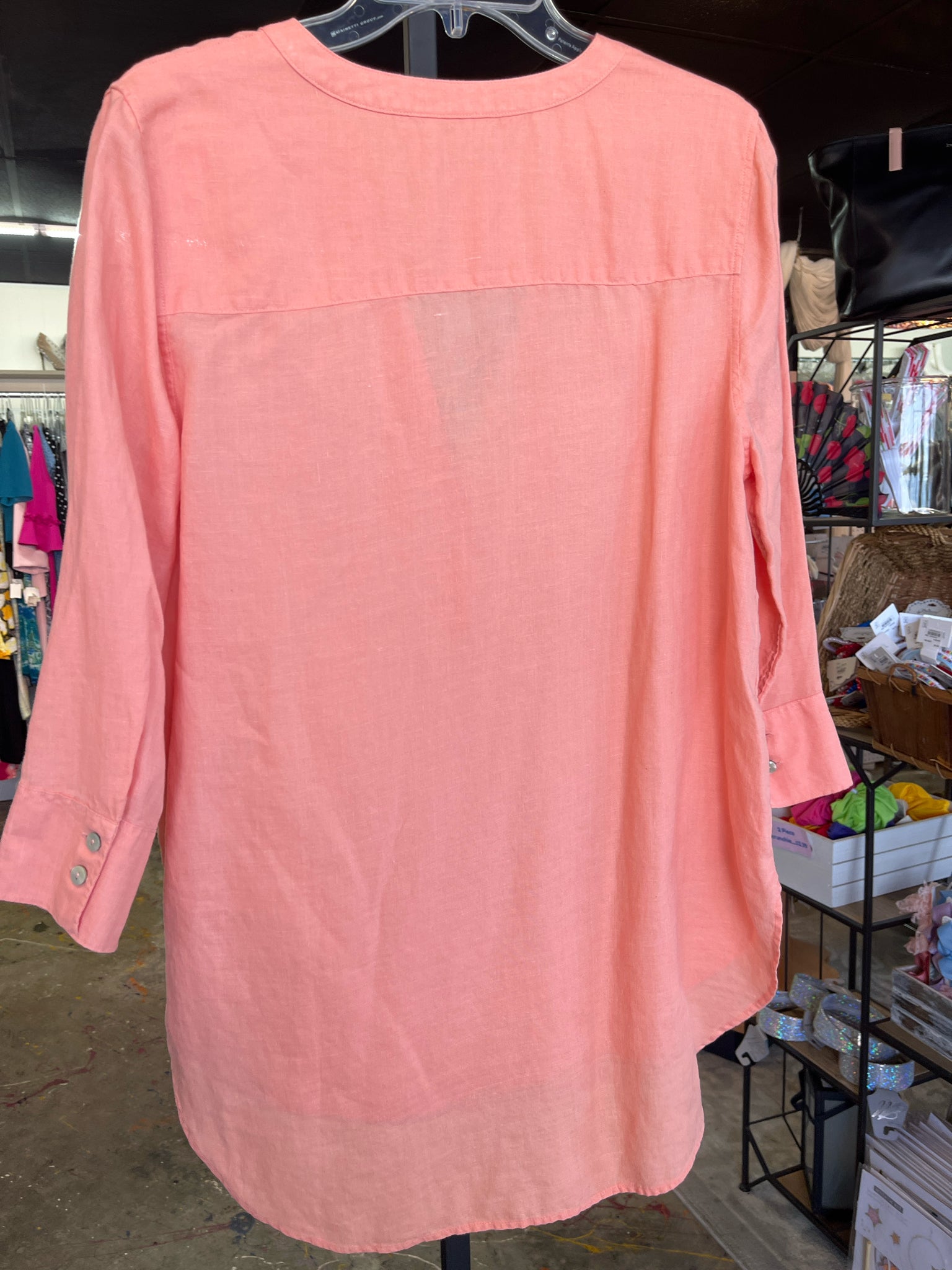 Chicos Womens Tops Size 1 Blouse