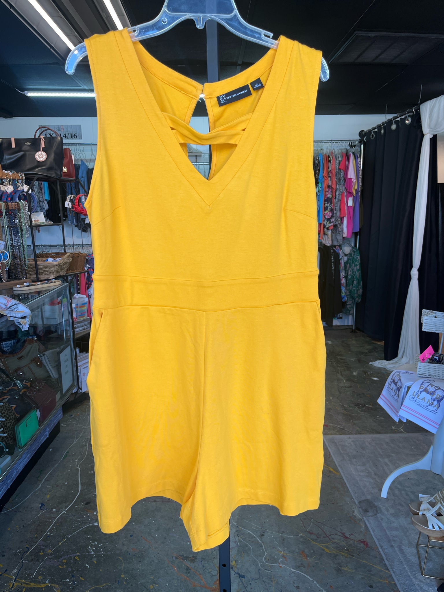NEW YORK & CO Womens Sets/Rompers Size L Romper