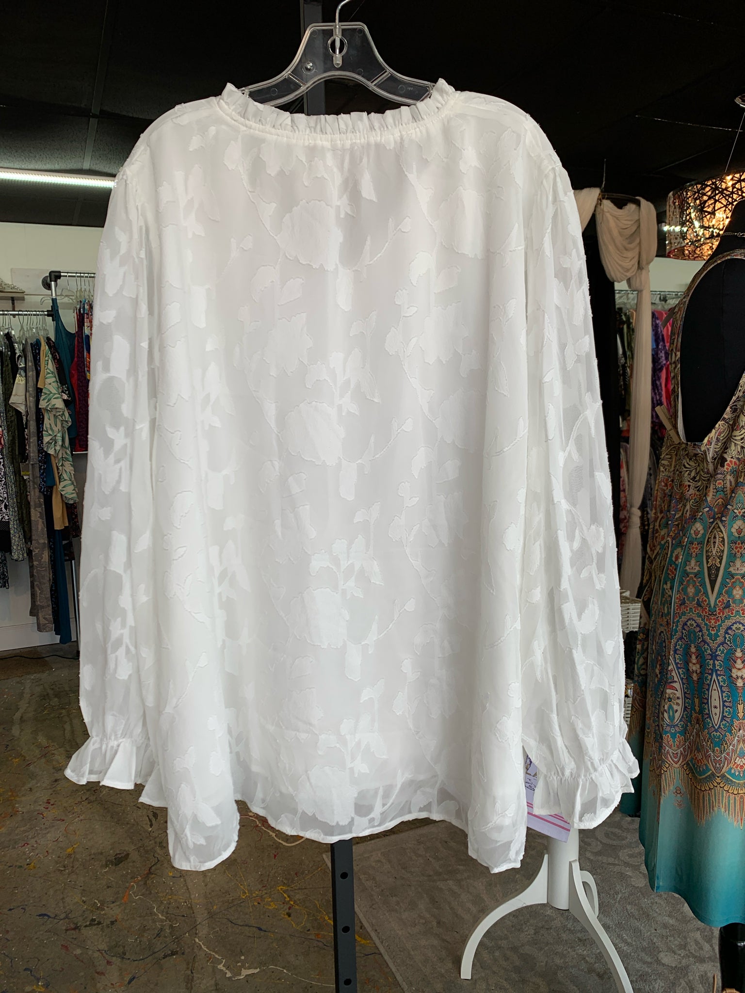 No Brand Plus Tops Size 4X Casual Top