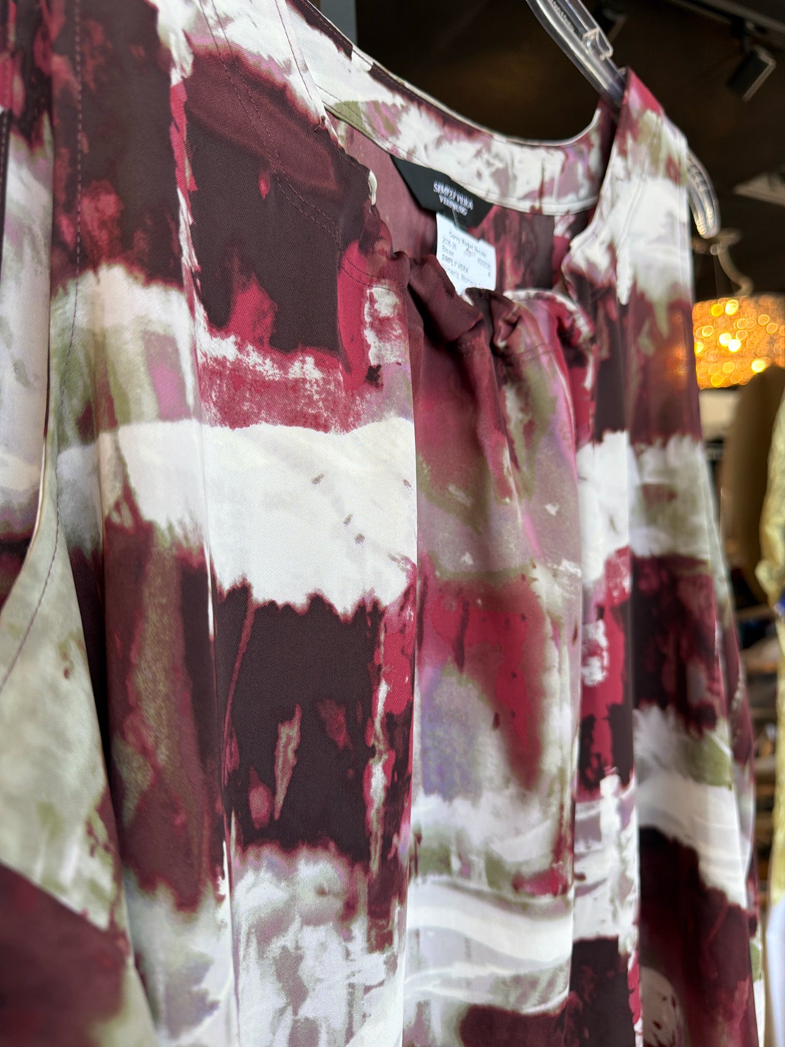 SIMPLY VERA Womens Tops Size XXL Blouse