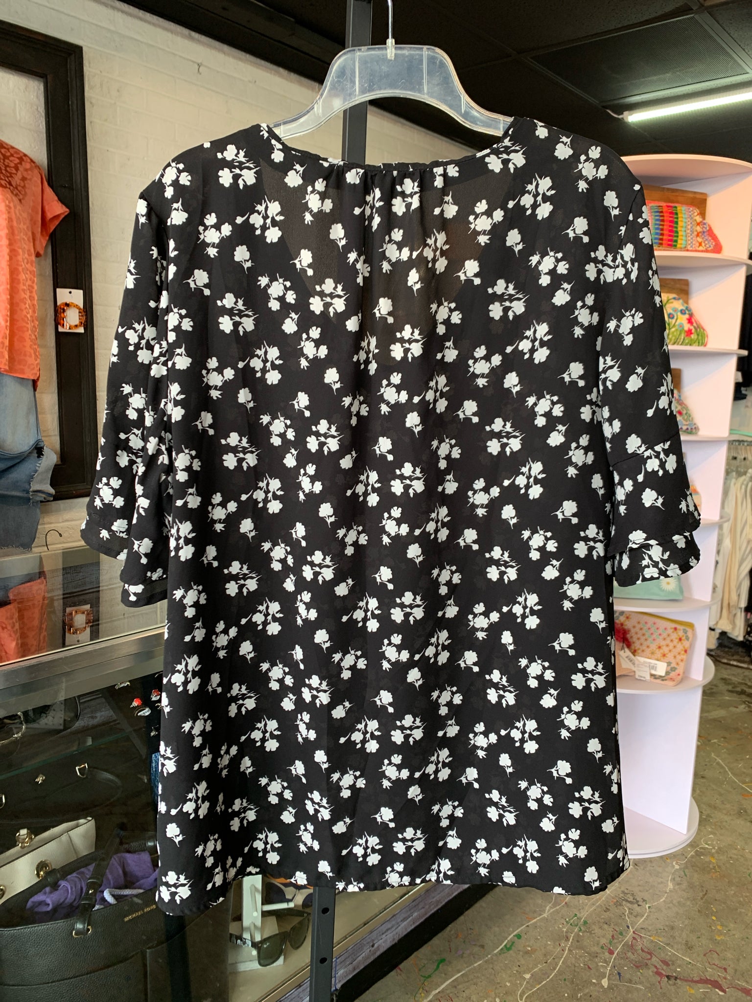 ROZ & ALI Plus Bottoms Size 2X Blouse