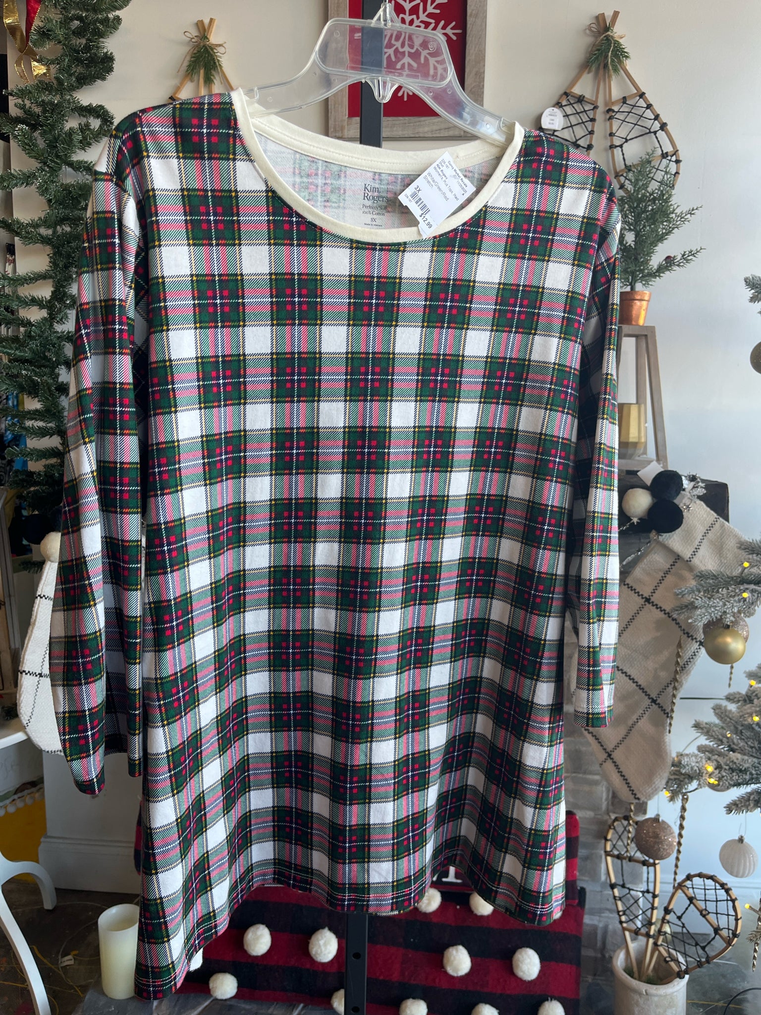 Kim Rogers Plus Tops Size 3X Shirt