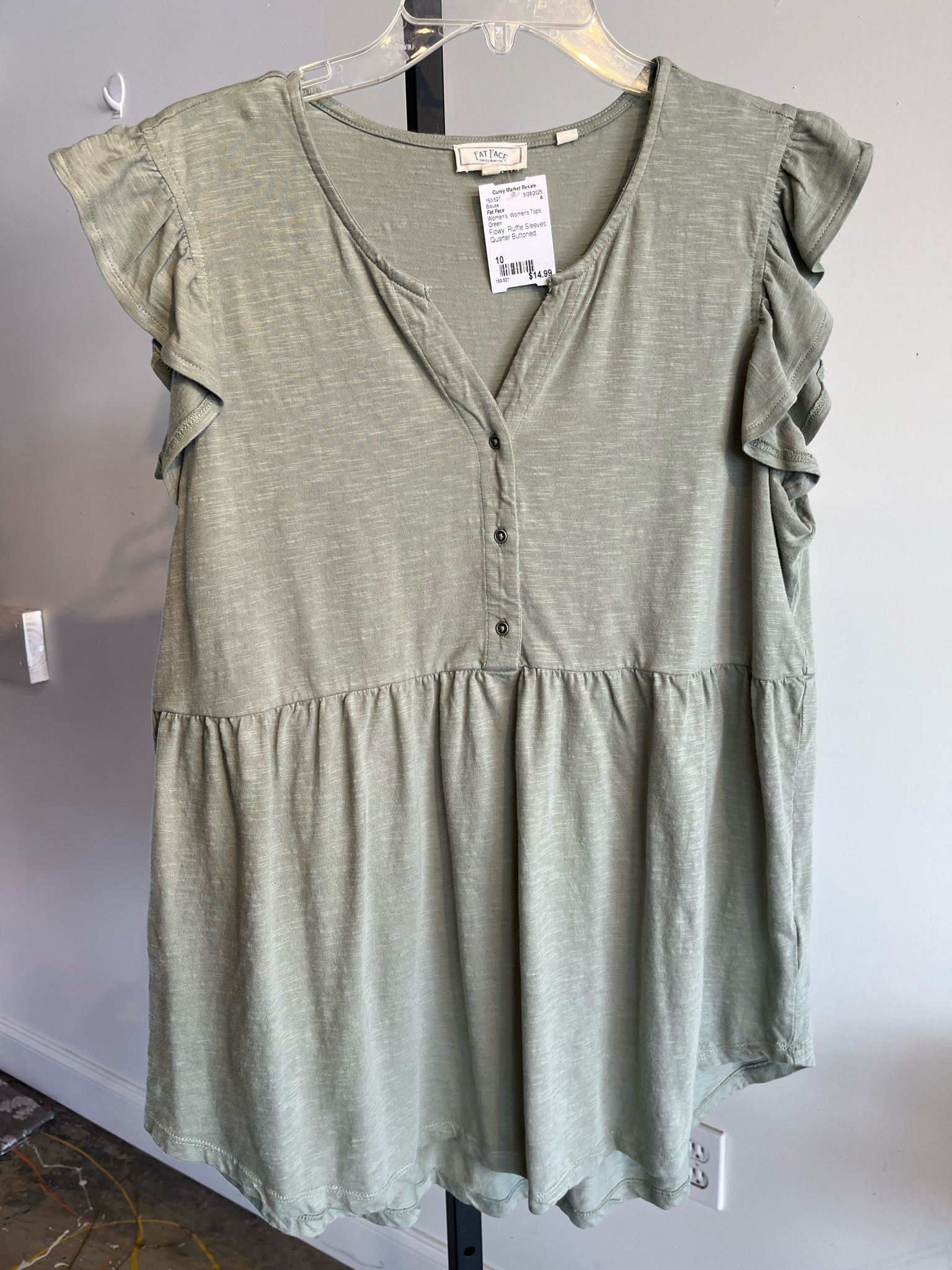 Fat Face Womens Tops Size 10 Blouse