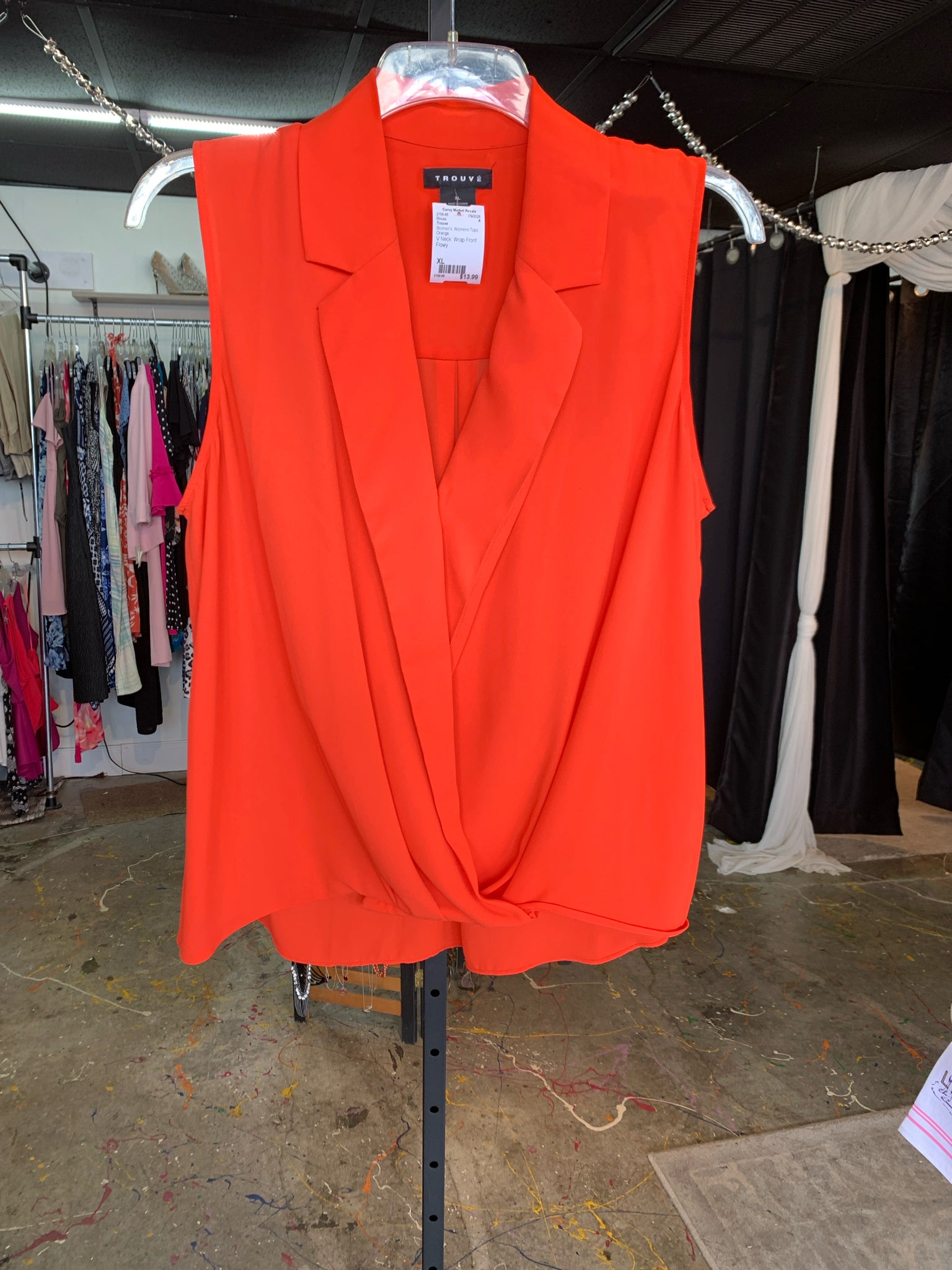 Trouve Womens Tops Size XL Blouse