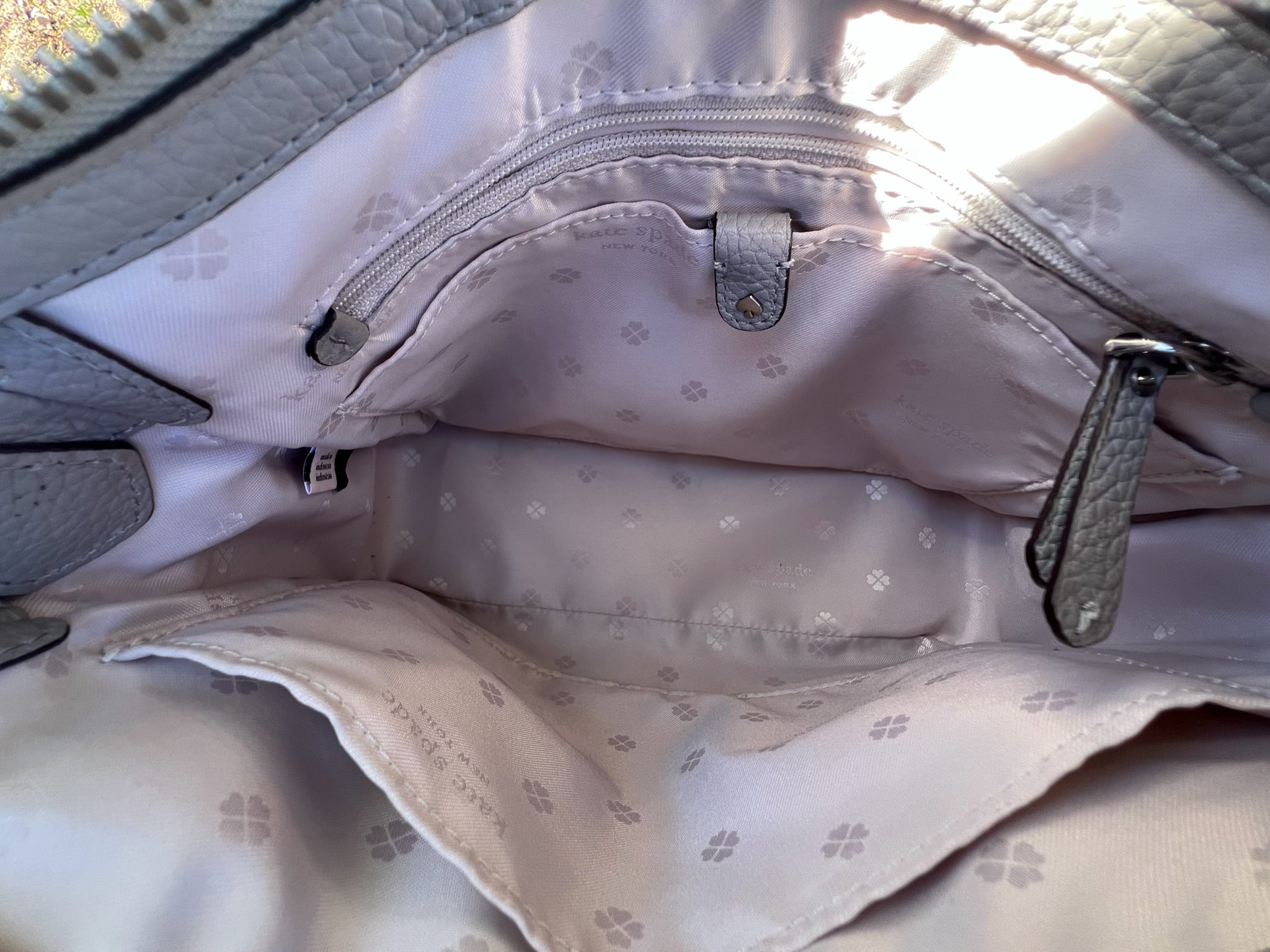 KATE SPADE Gray Purse