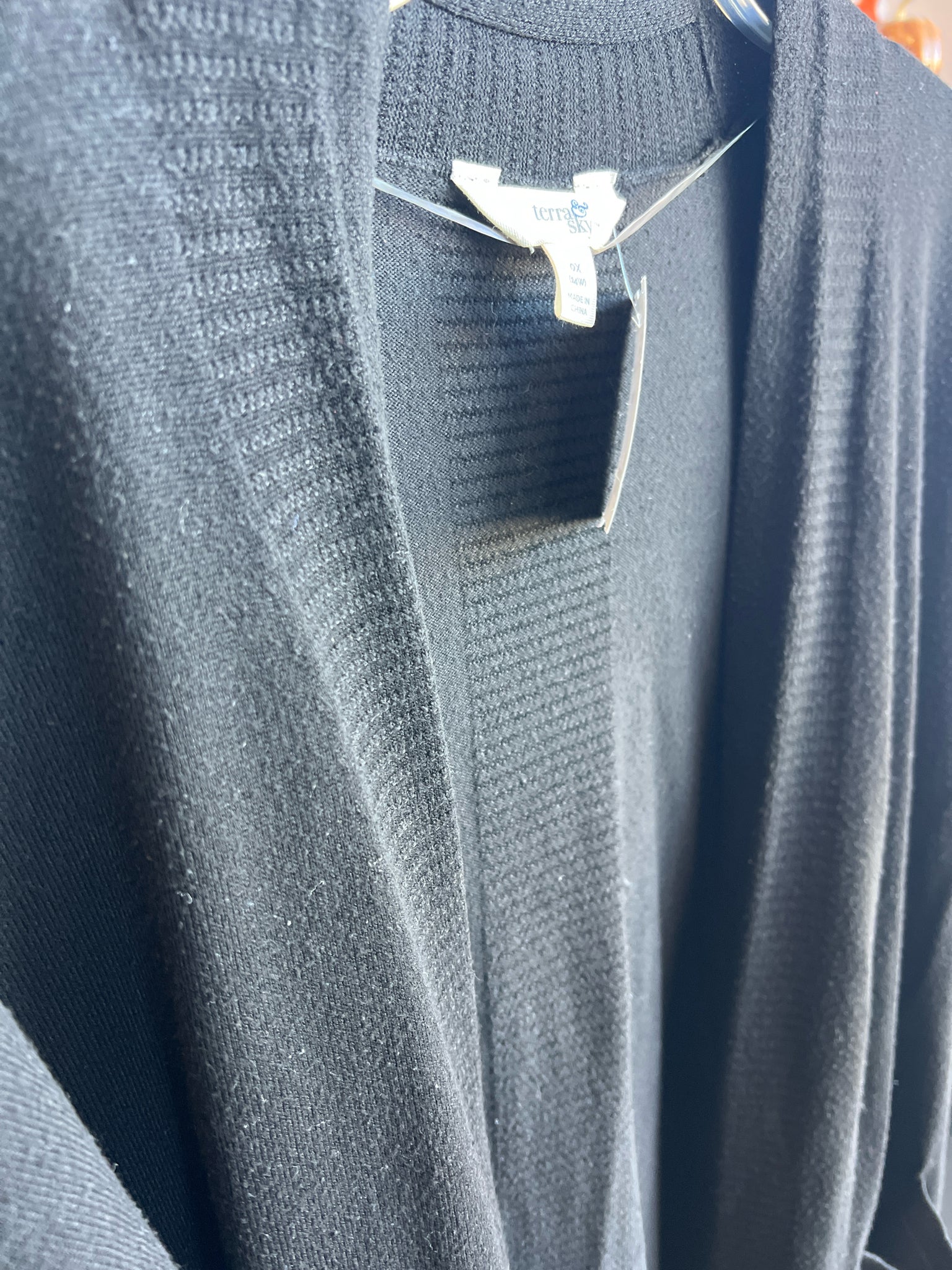 Terra & Sky Plus Tops Size 14W Cardigan