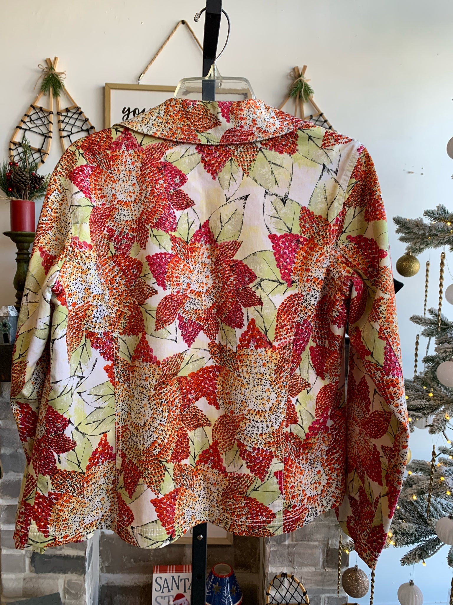 Chicos Womens Outerwear Size 1 Jacket