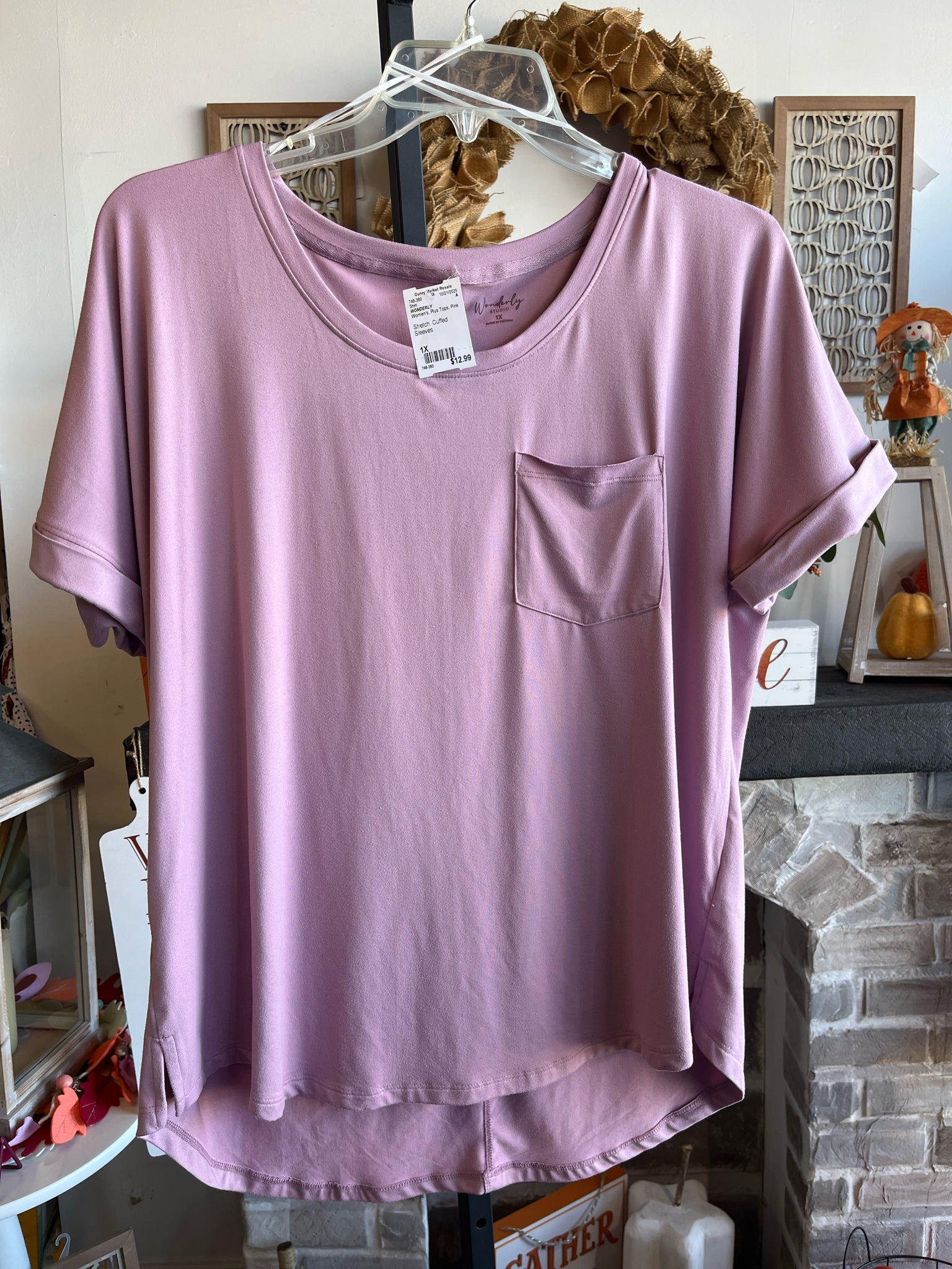 WONDERLY Plus Tops Size 1X Shirt