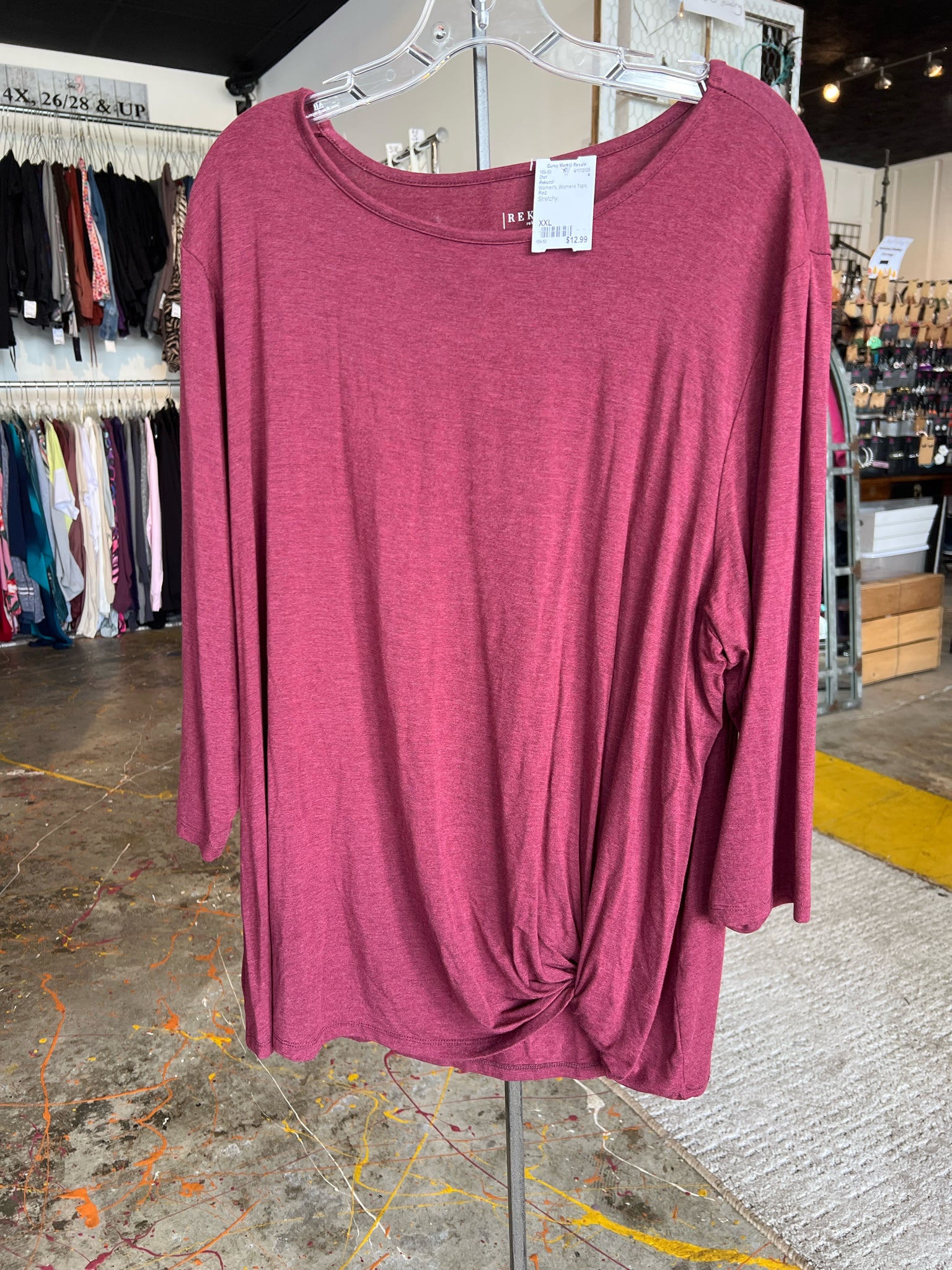 Rekucci Womens Tops Size XXL Shirt
