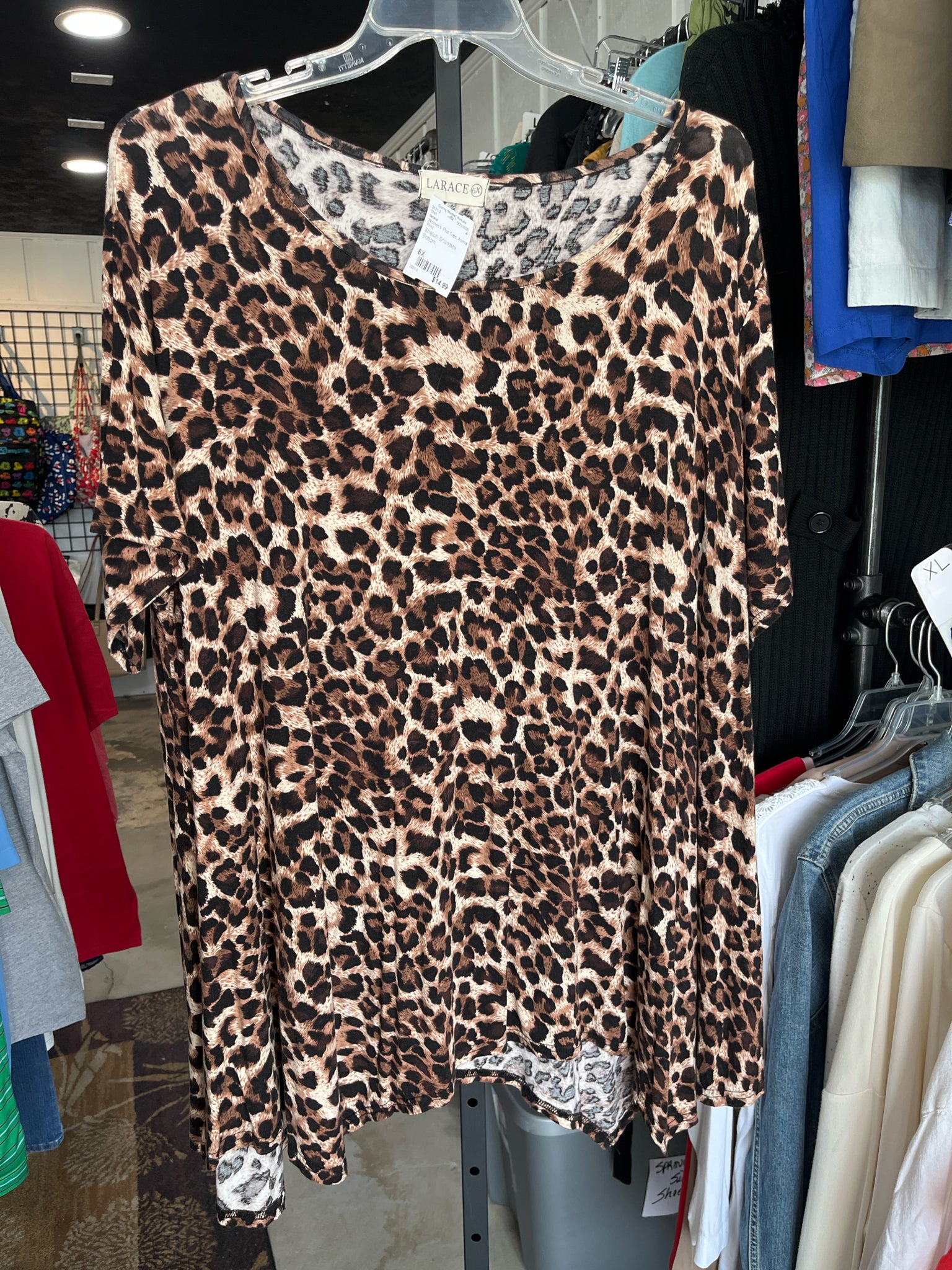 larace Plus Tops Size 6X Shirt