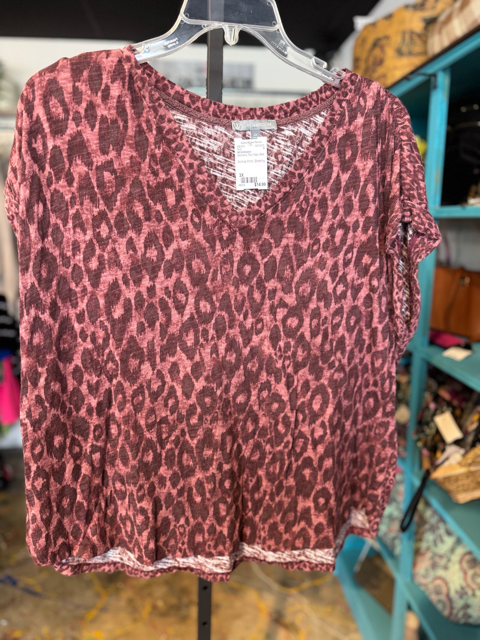 Wit & Wisdom Plus Tops Size 3X Shirt