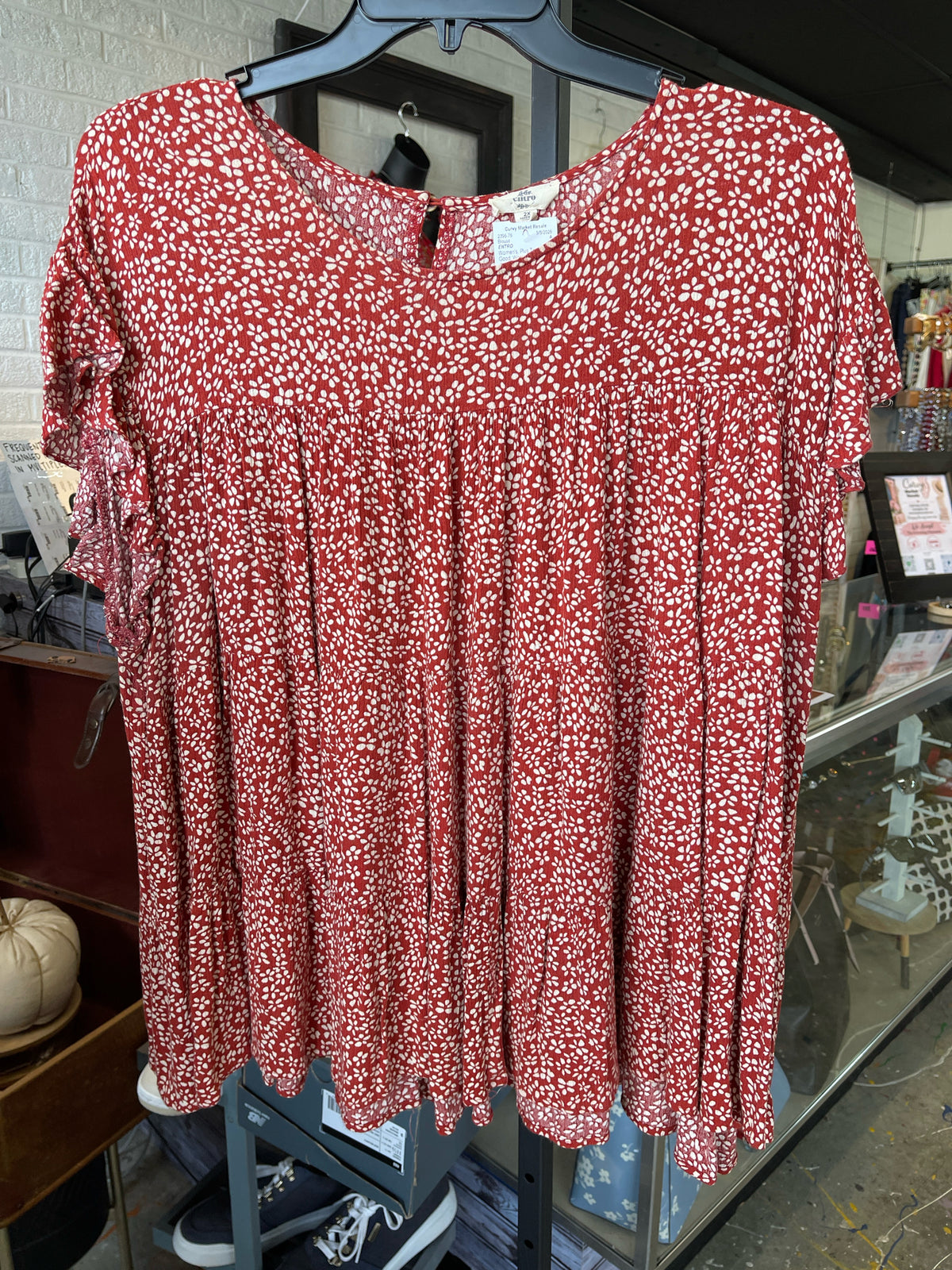 ENTRO Plus Tops Size 2X Blouse