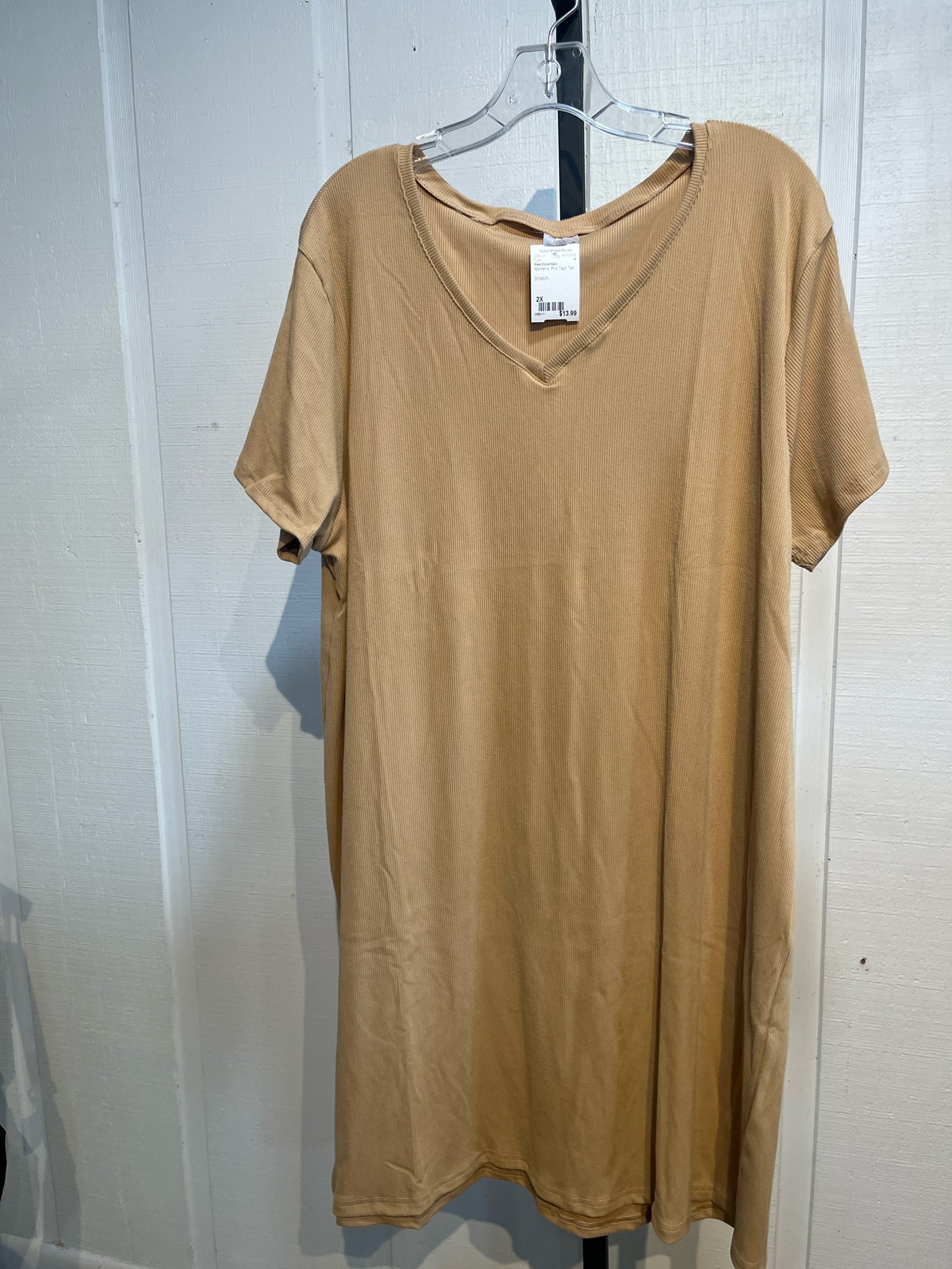 Real Essentials Plus Tops Size 2X Tunic