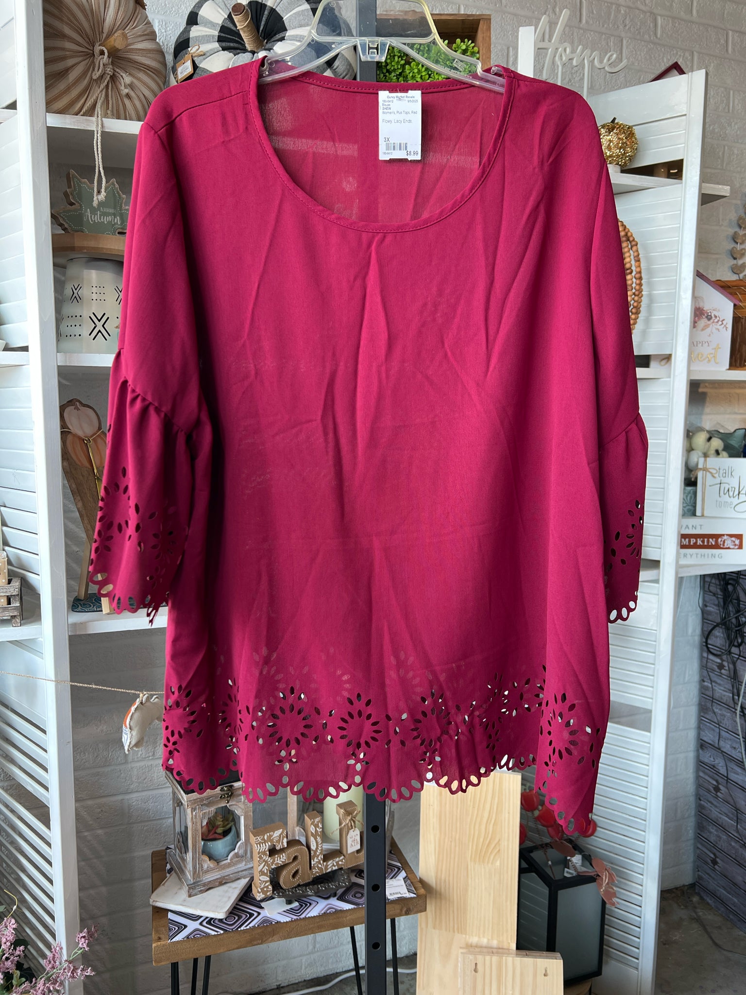 SHEIN Plus Tops Size 3X Blouse