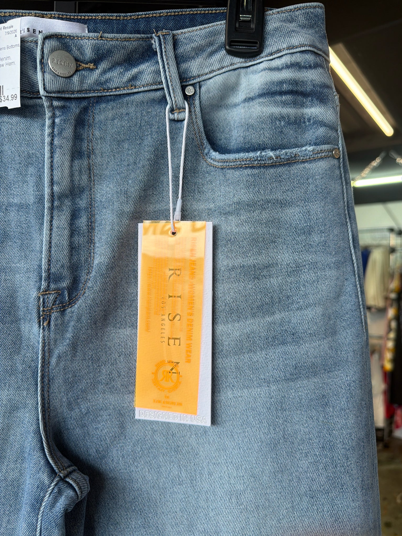 Risen Womens Bottoms Size 13/31 Jeans