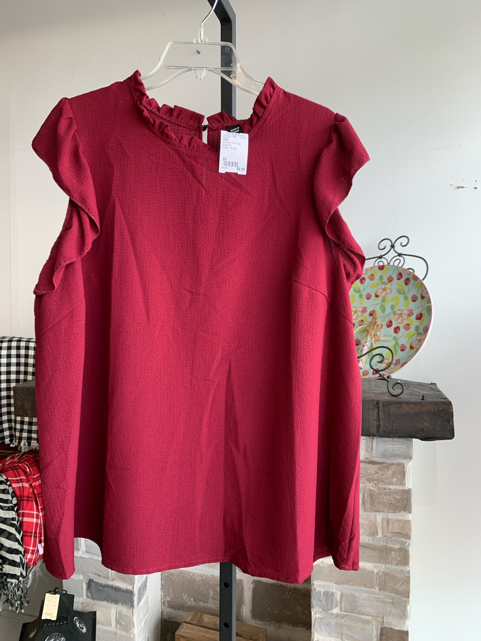 SHEIN Plus Tops Size 3X Blouse