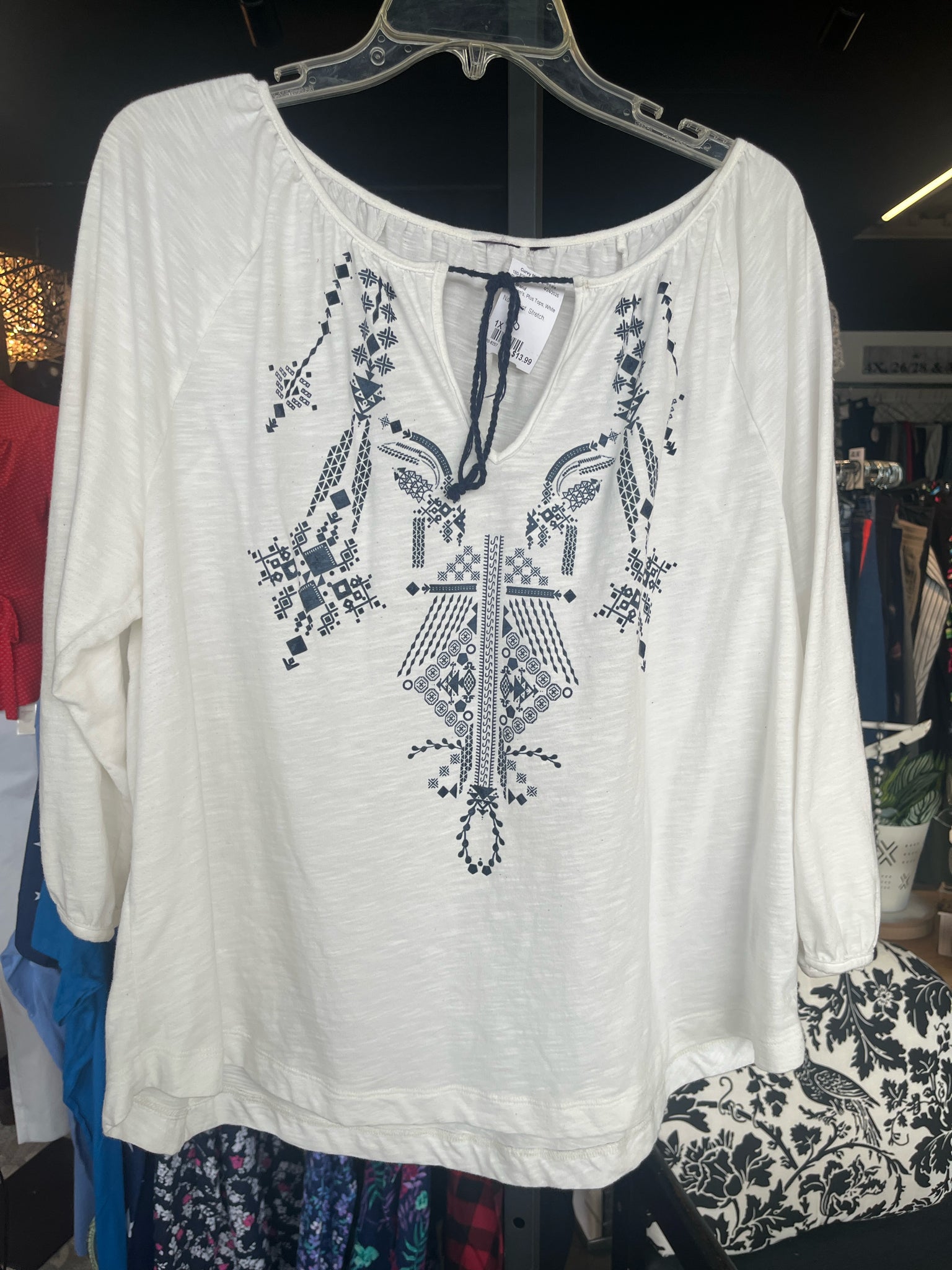 No Brand Plus Tops Size 1X Blouse