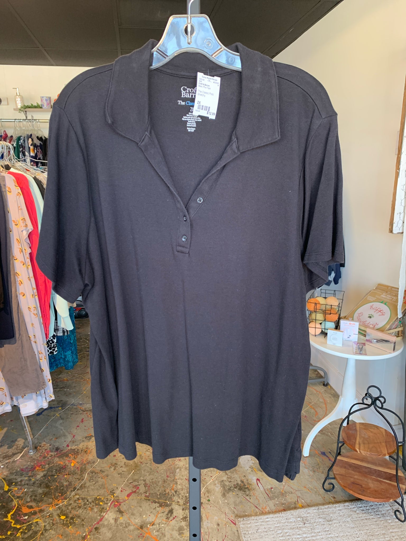 Croft & Barrow Plus Tops Size 2X Shirt