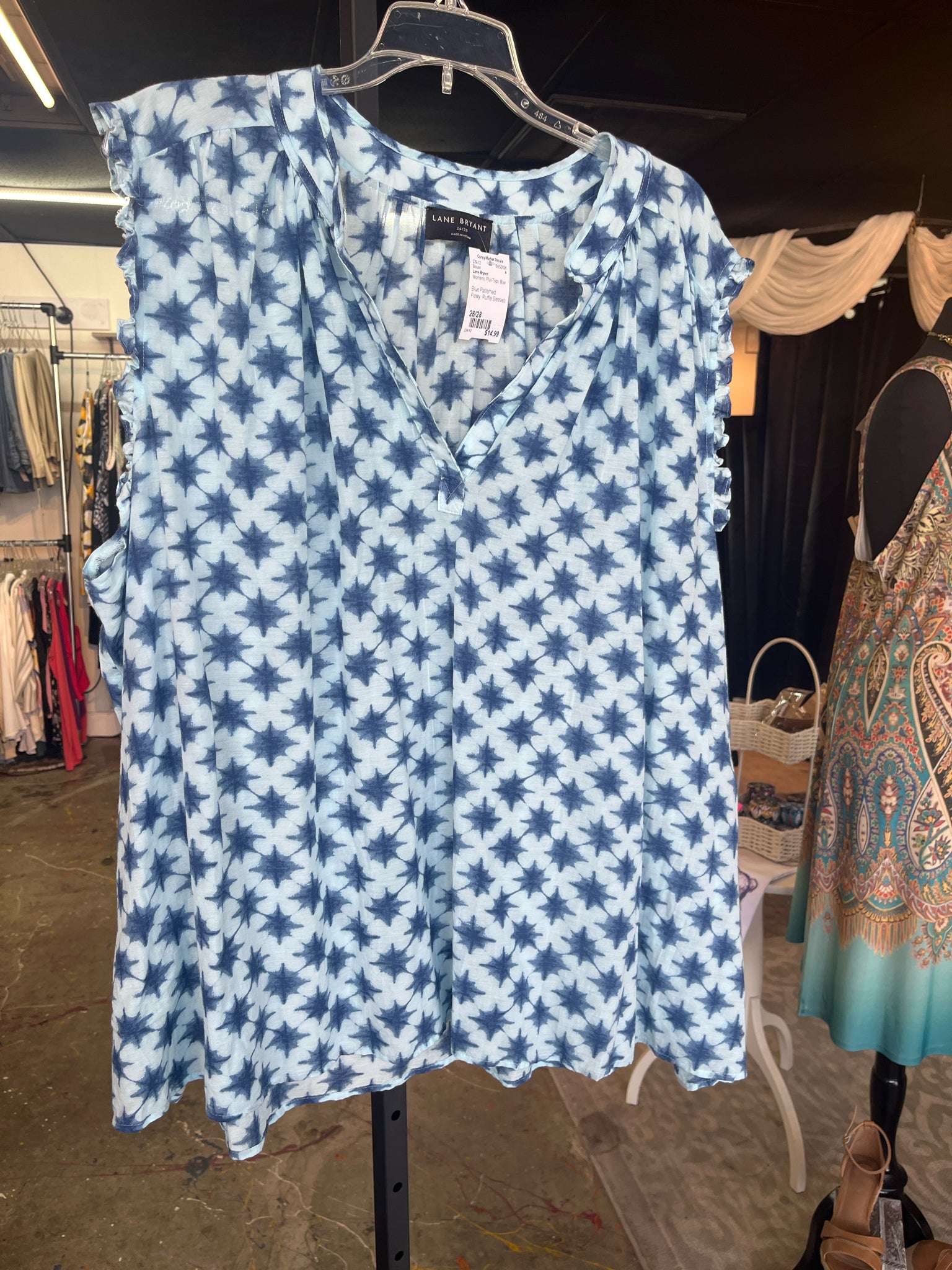 Lane Bryant Plus Tops Size 26/28 Blouse