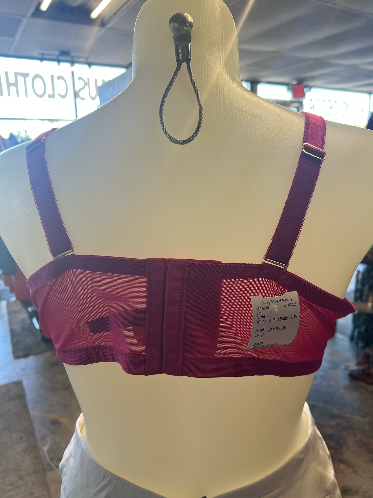 torrid Plus Bottoms Size 48B Bra