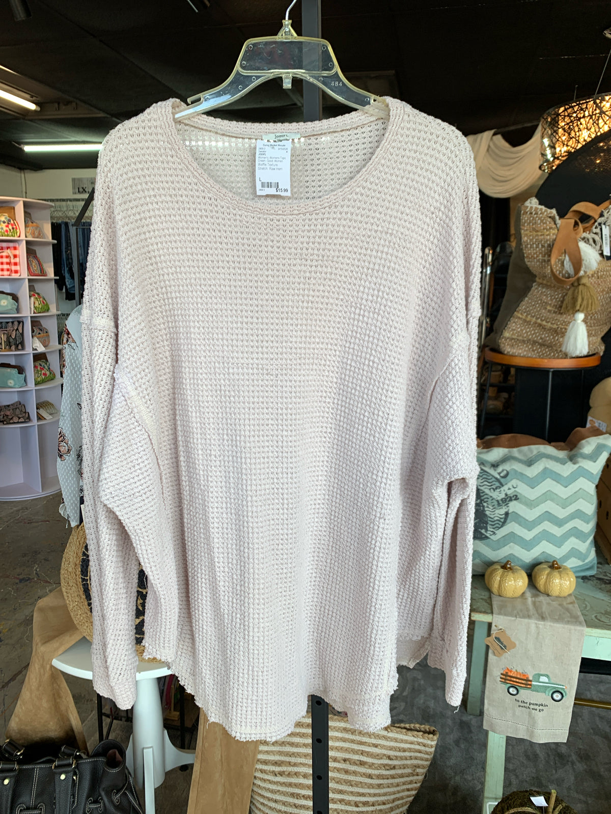 JODIFL Womens Tops Size L Sweater