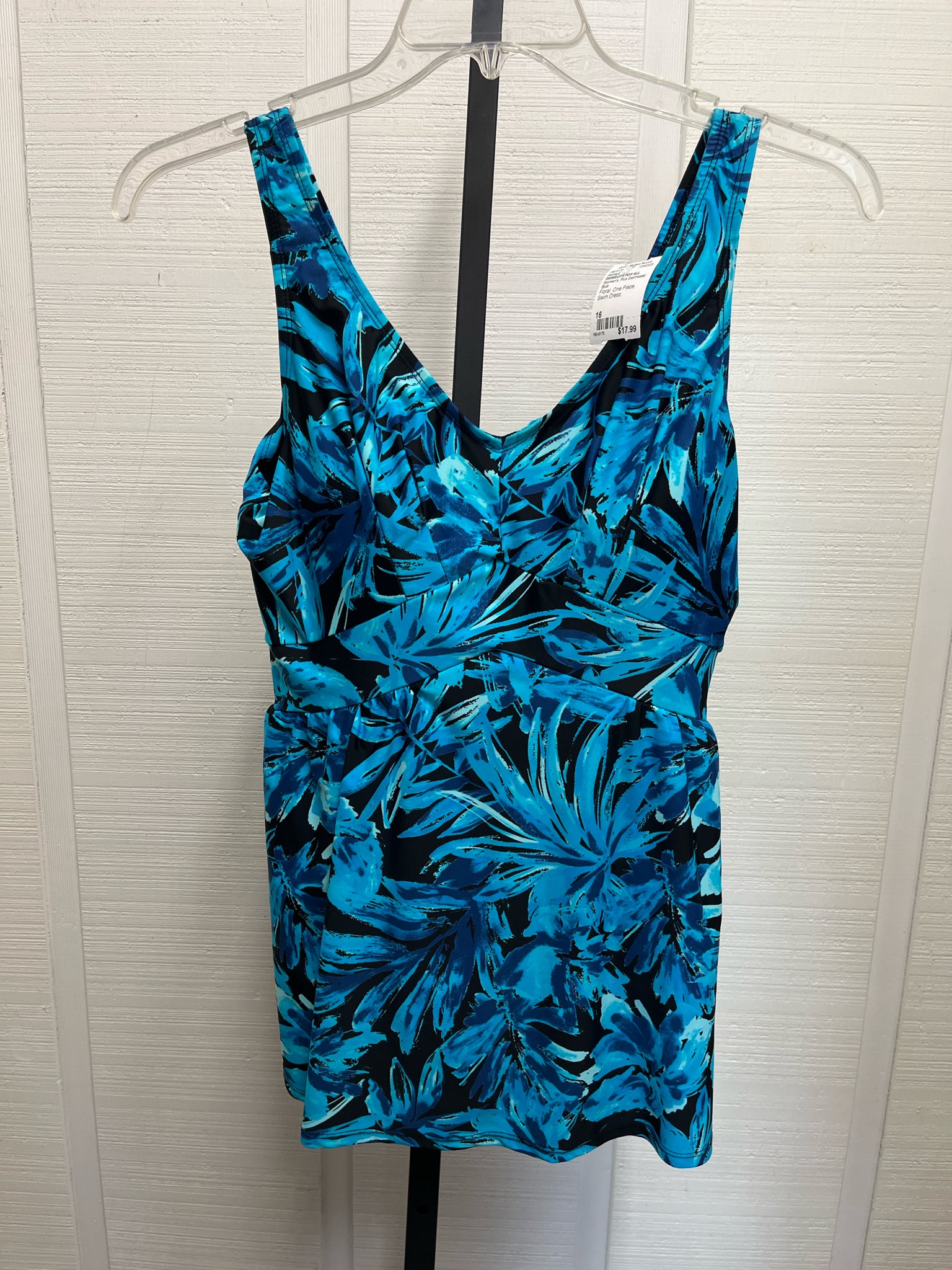 SWIMSUITS FOR ALL Plus Swimwear Size 16 Swimsuit
