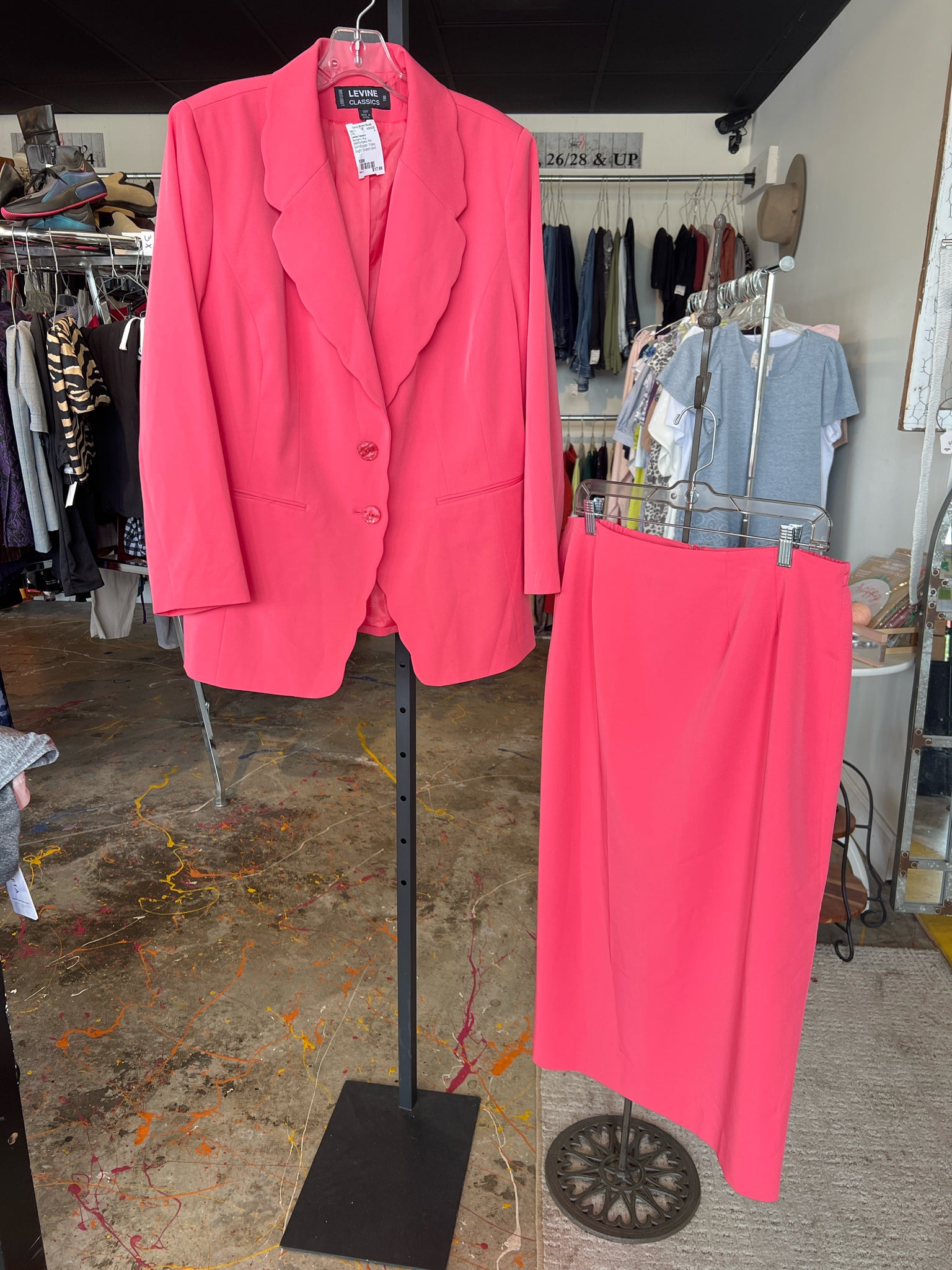 Levine Classics Plus Sets/Rompers Size 18W 2 PC
