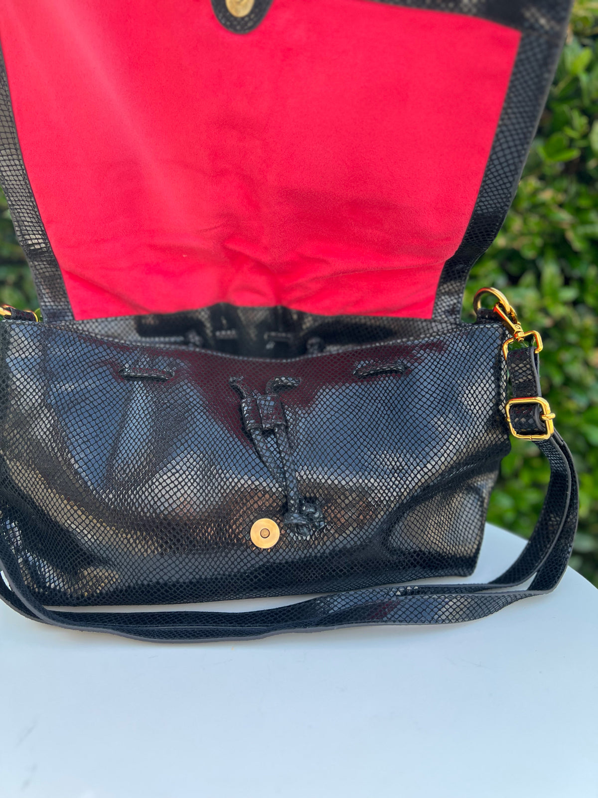 Sharif Black Purse