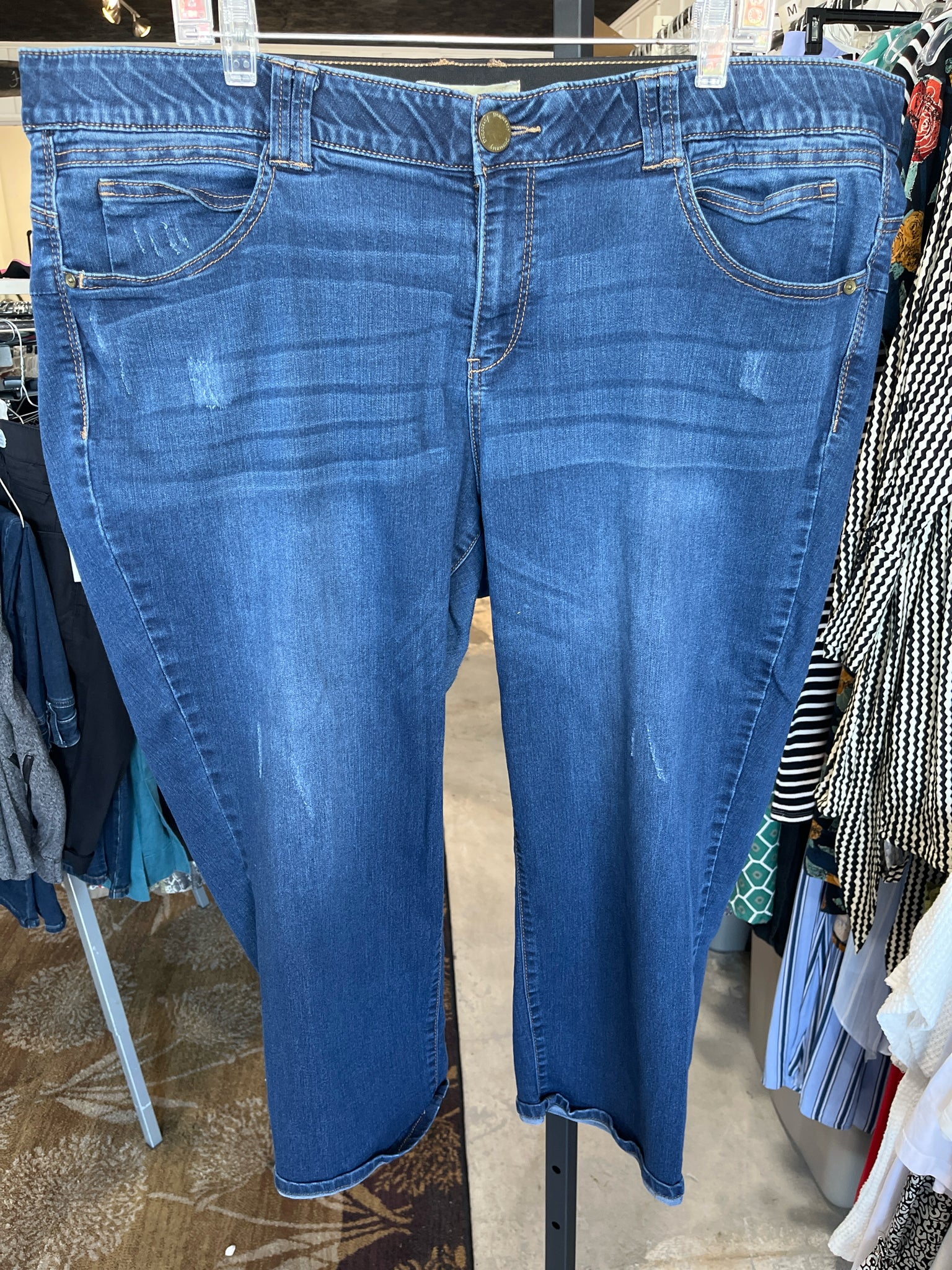 DEMOCRACY Plus Bottoms Size 22W Jeans