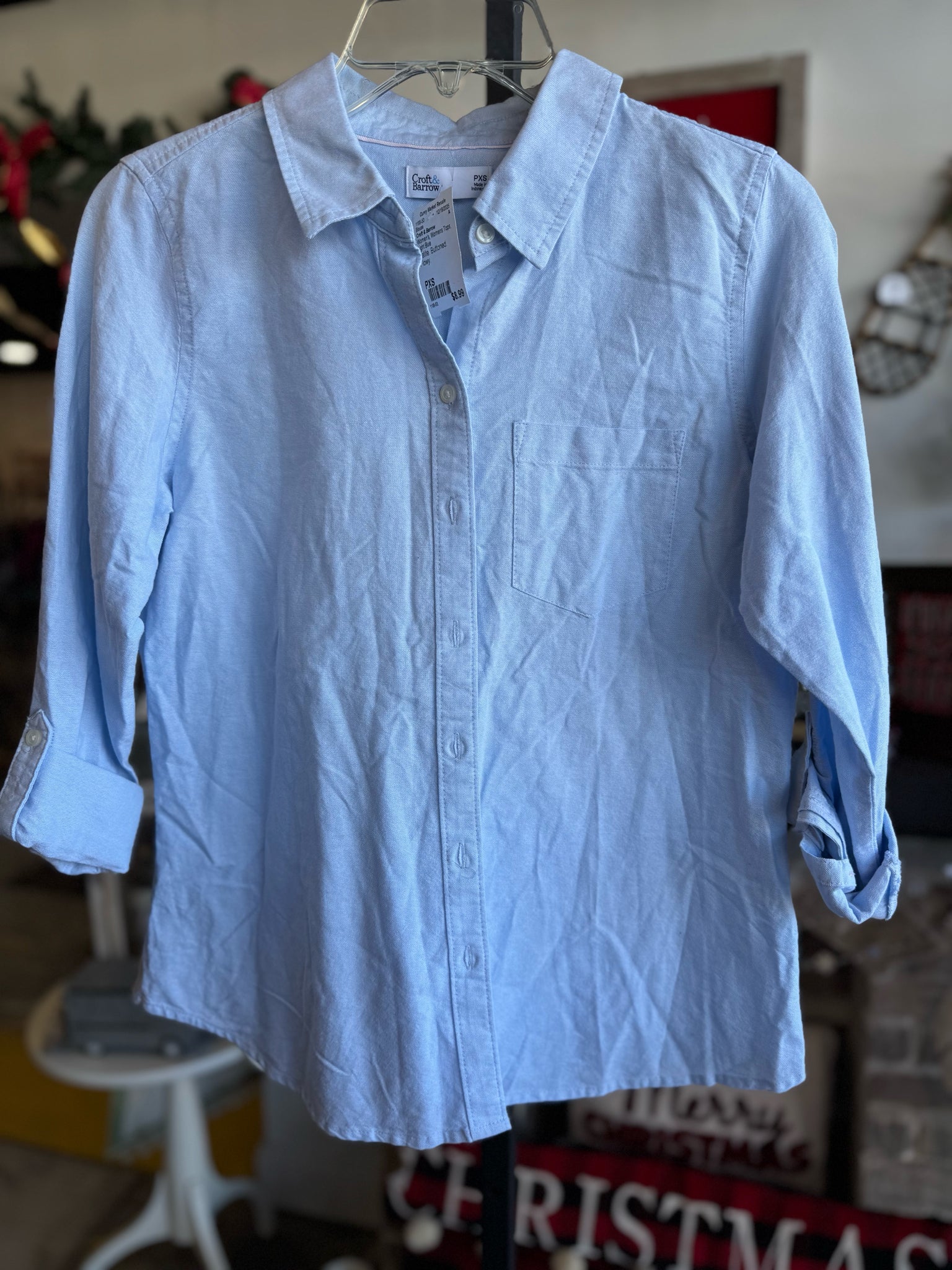 Croft & Barrow Womens Tops Size PXS Blouse