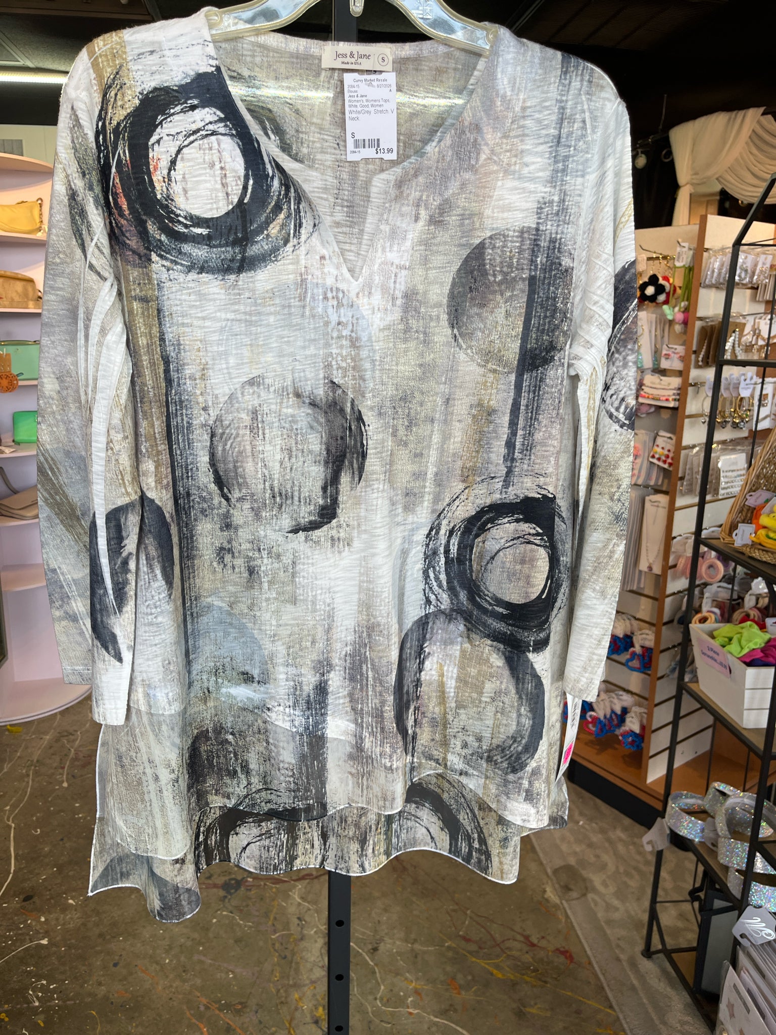Jess & Jane Womens Tops Size S Blouse