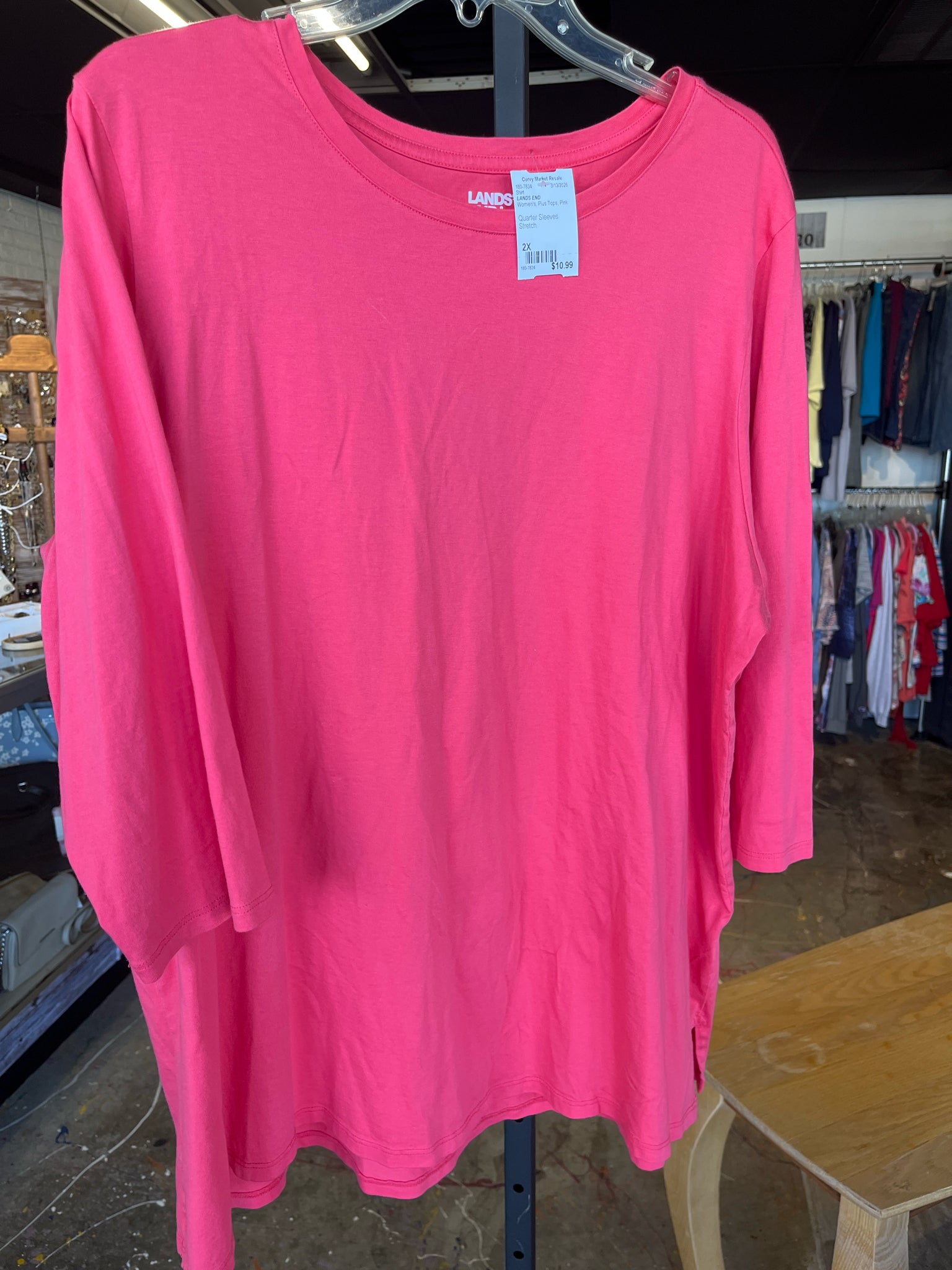 LANDS END Plus Tops Size 2X Shirt