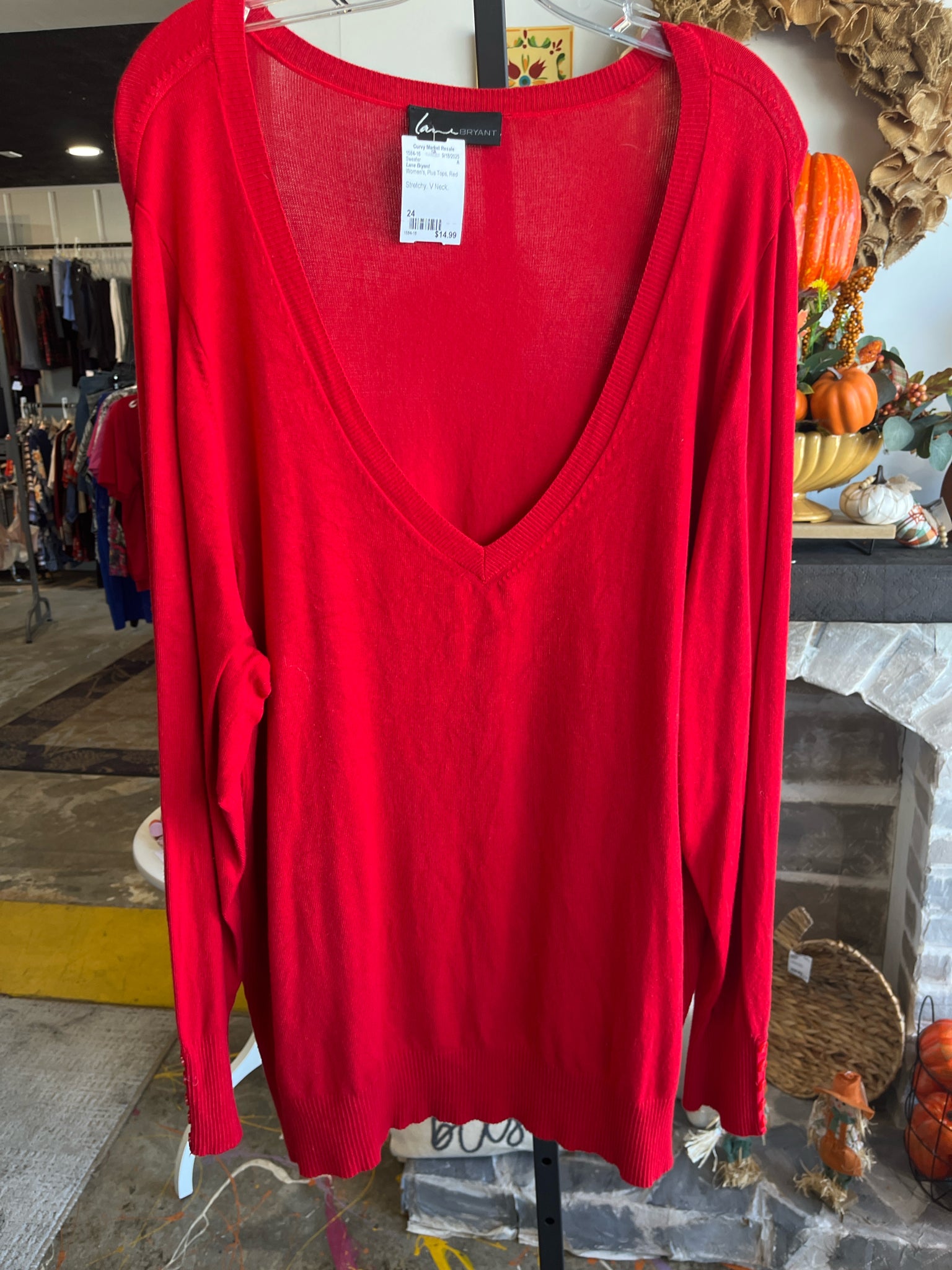 Lane Bryant Plus Tops Size 24 Sweater