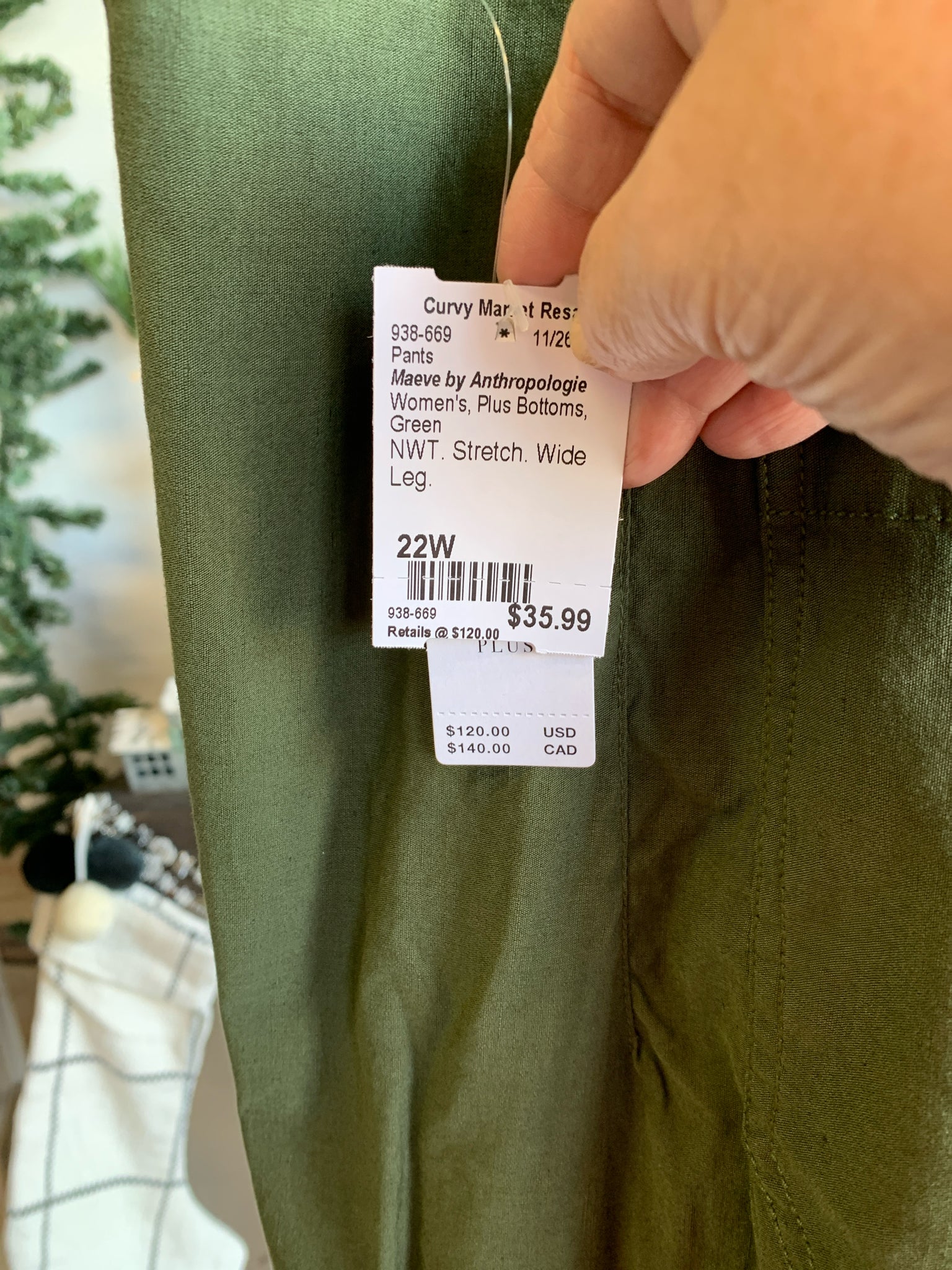 Maeve by Anthropologie Plus Bottoms Size 22W Pants