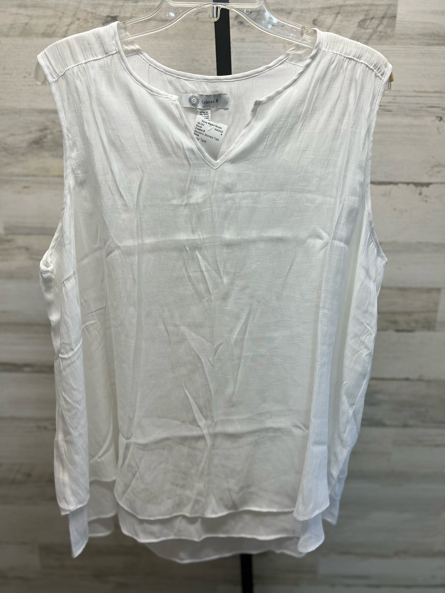 Cristina B Womens Tops Size XL Blouse