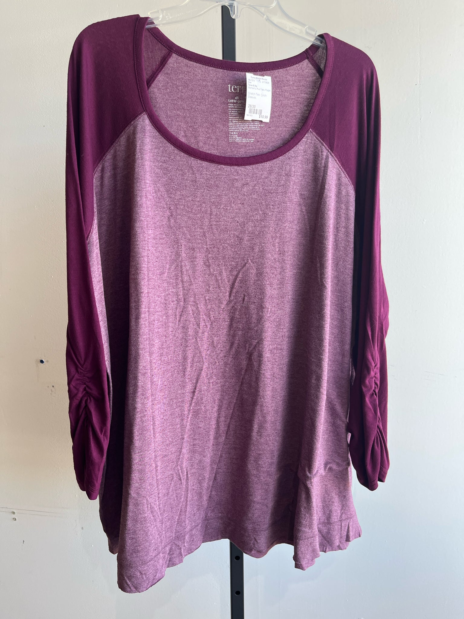 Terra & Sky Plus Tops Size 28/30 Shirt