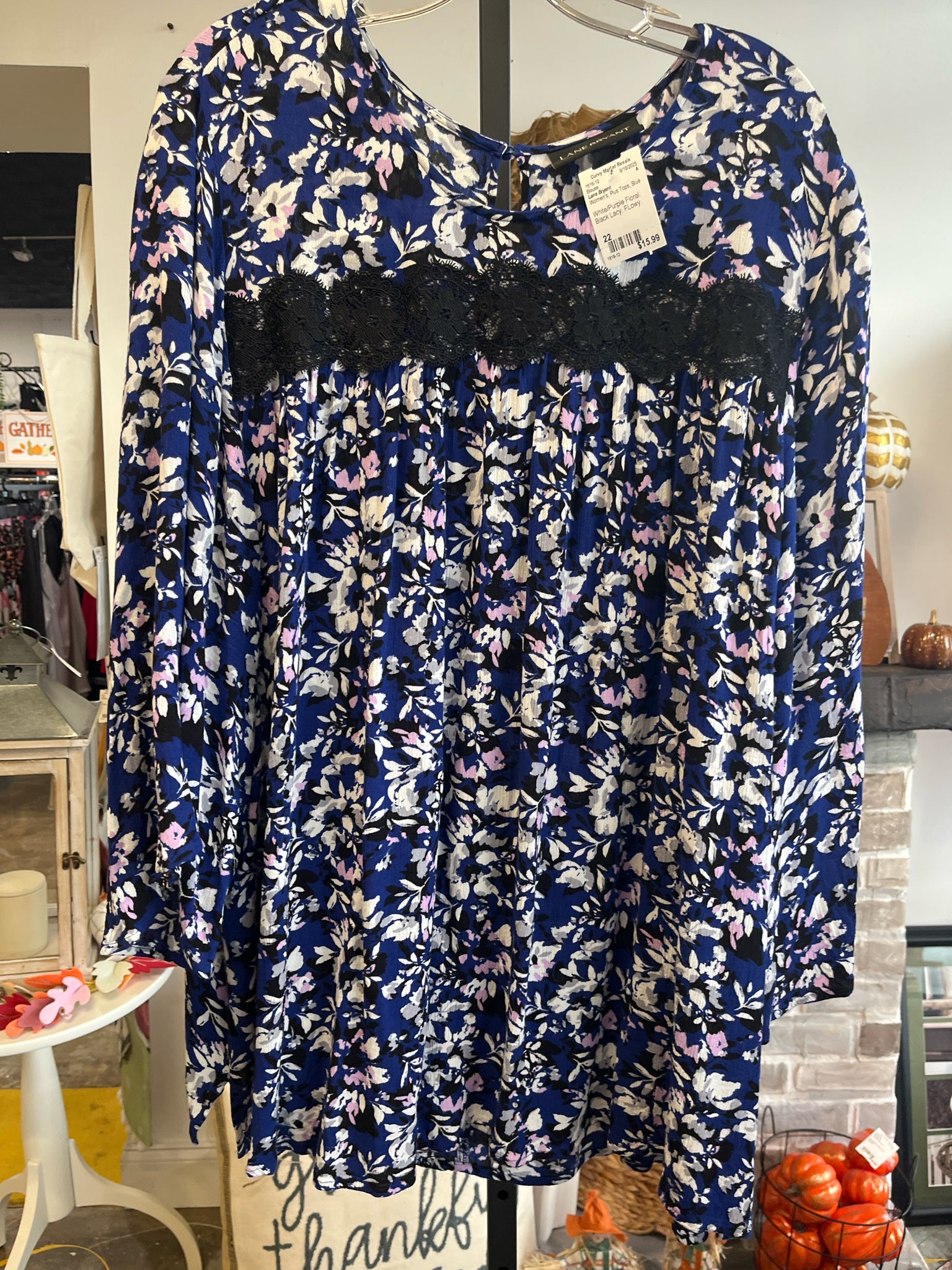 Lane Bryant Plus Tops Size 22 Blouse