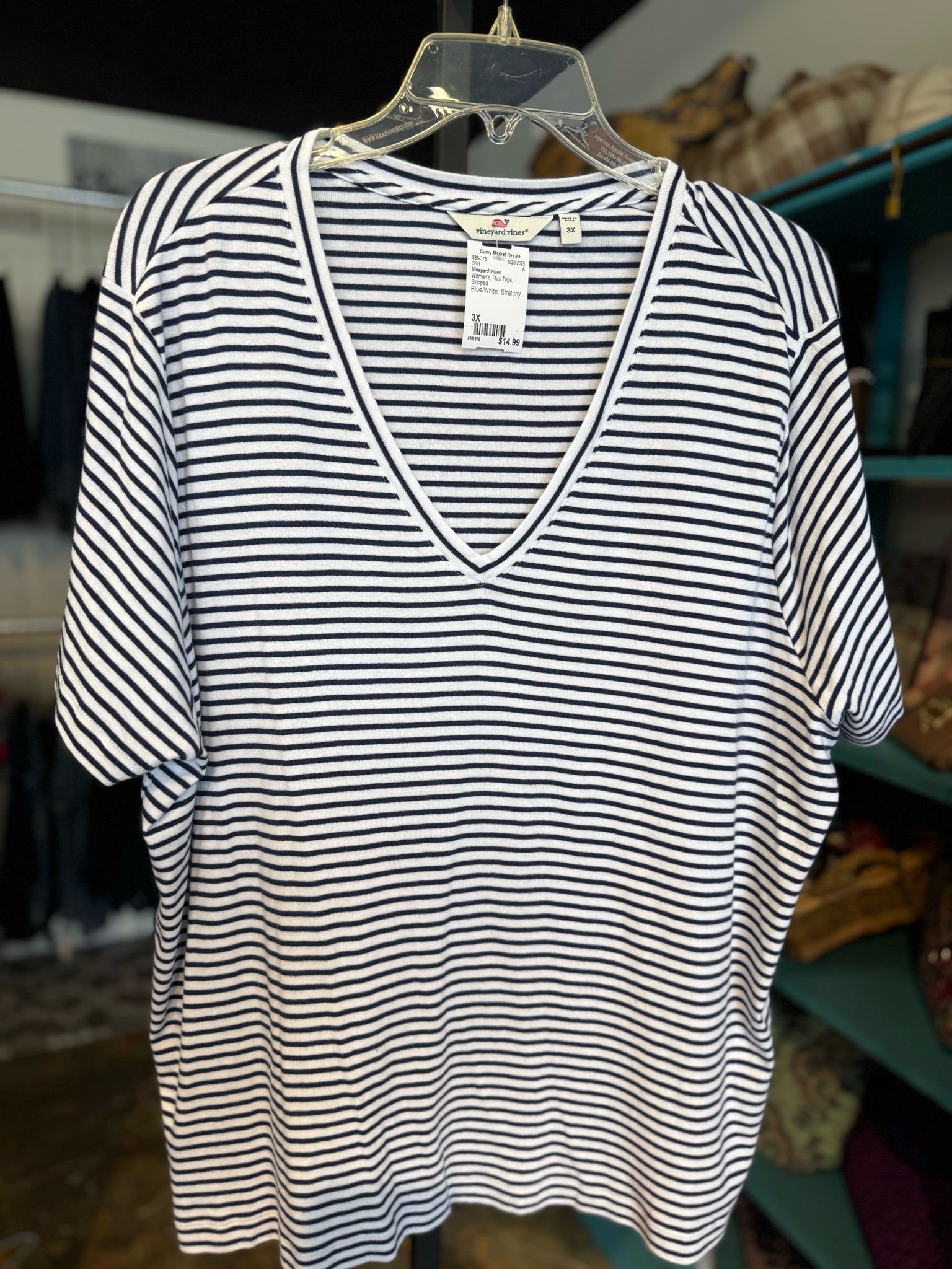 Vineyard Vines Plus Tops Size 3X Shirt