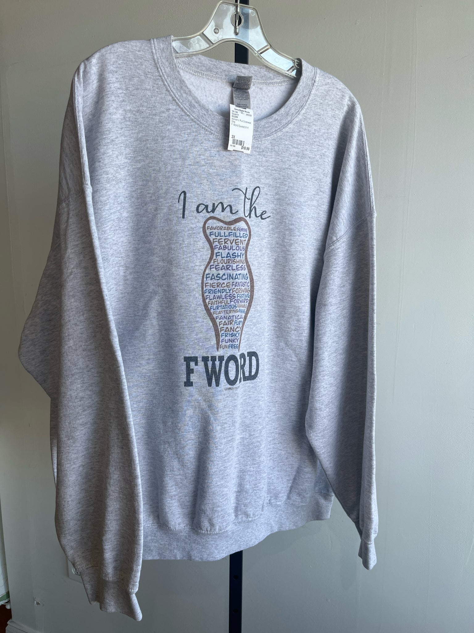 GILDAN Plus Outerwear Size 2X Sweatshirt