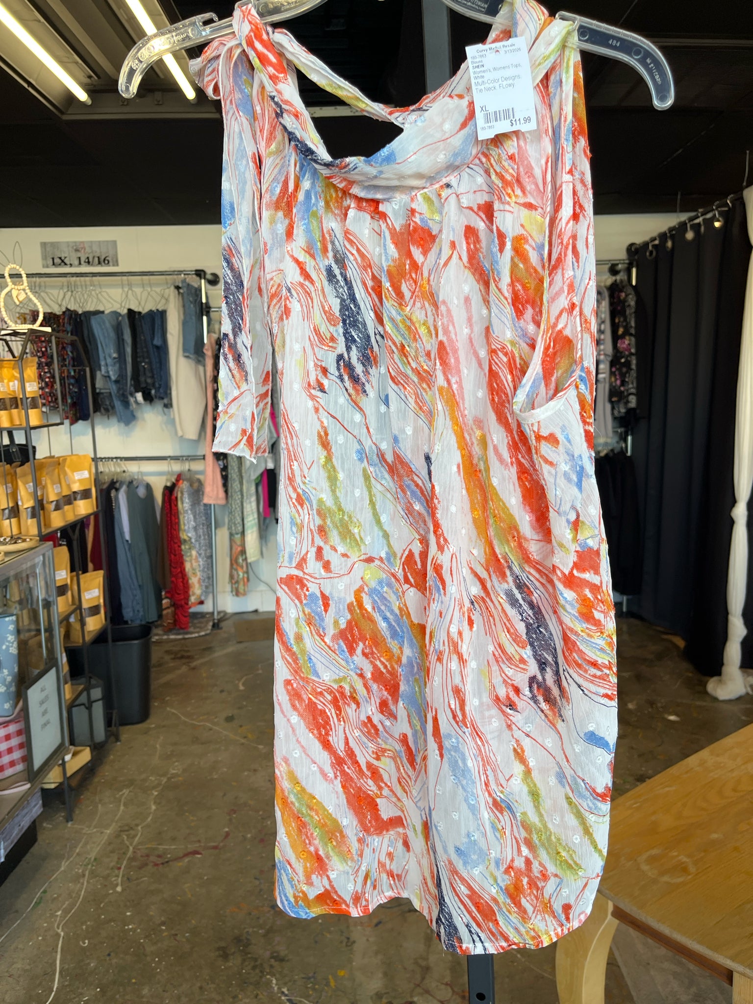 SHEIN Womens Tops Size XL Blouse