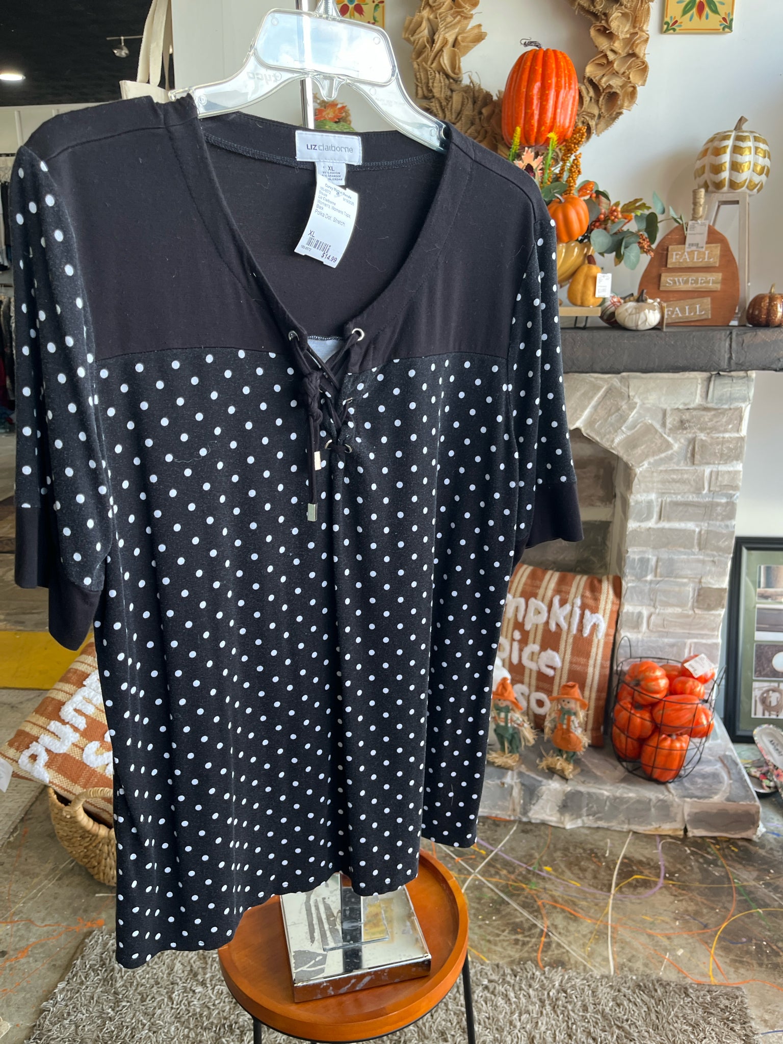 Liz Claiborne Womens Tops Size XL Blouse