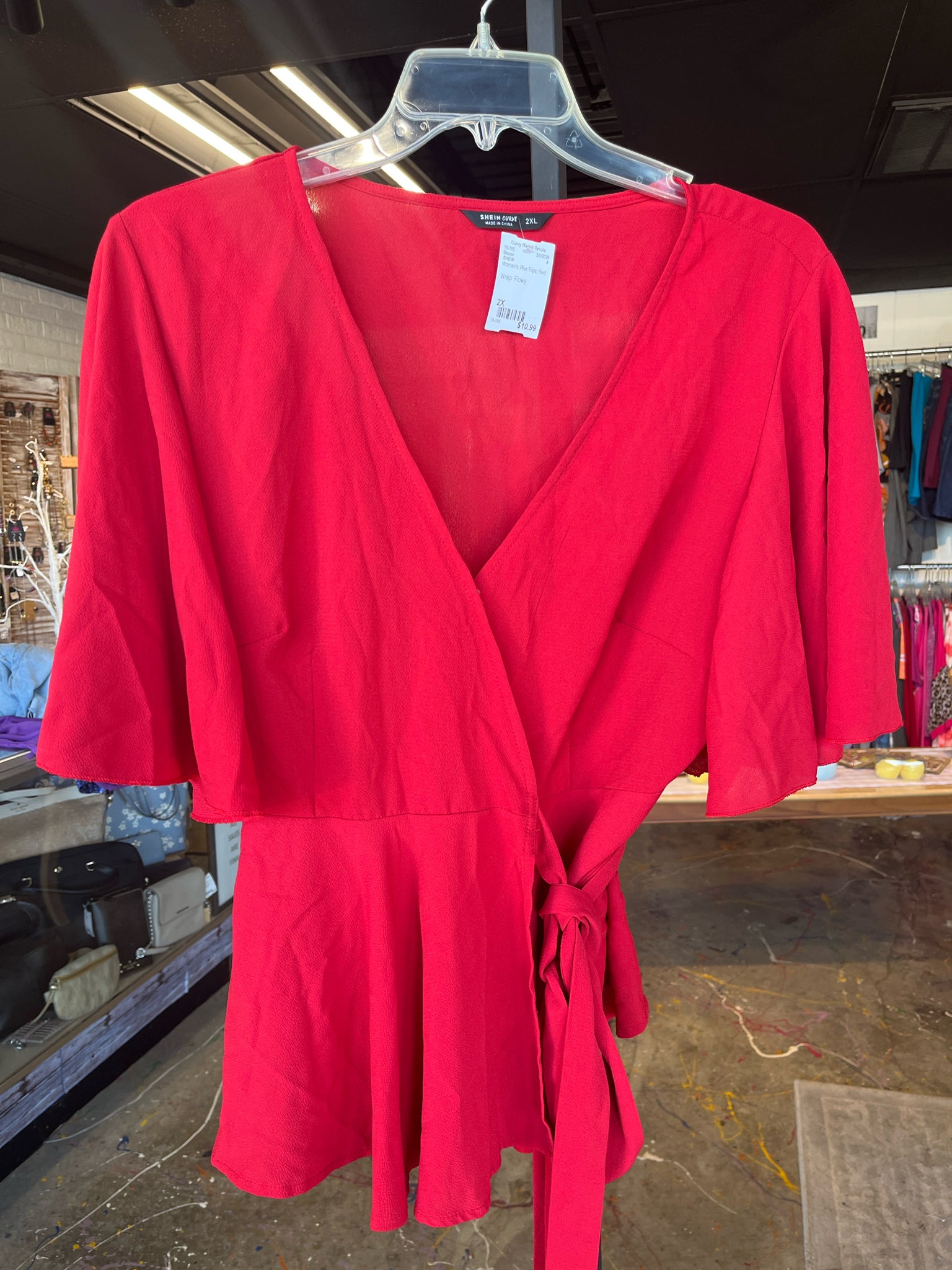 SHEIN Plus Tops Size 2X Blouse