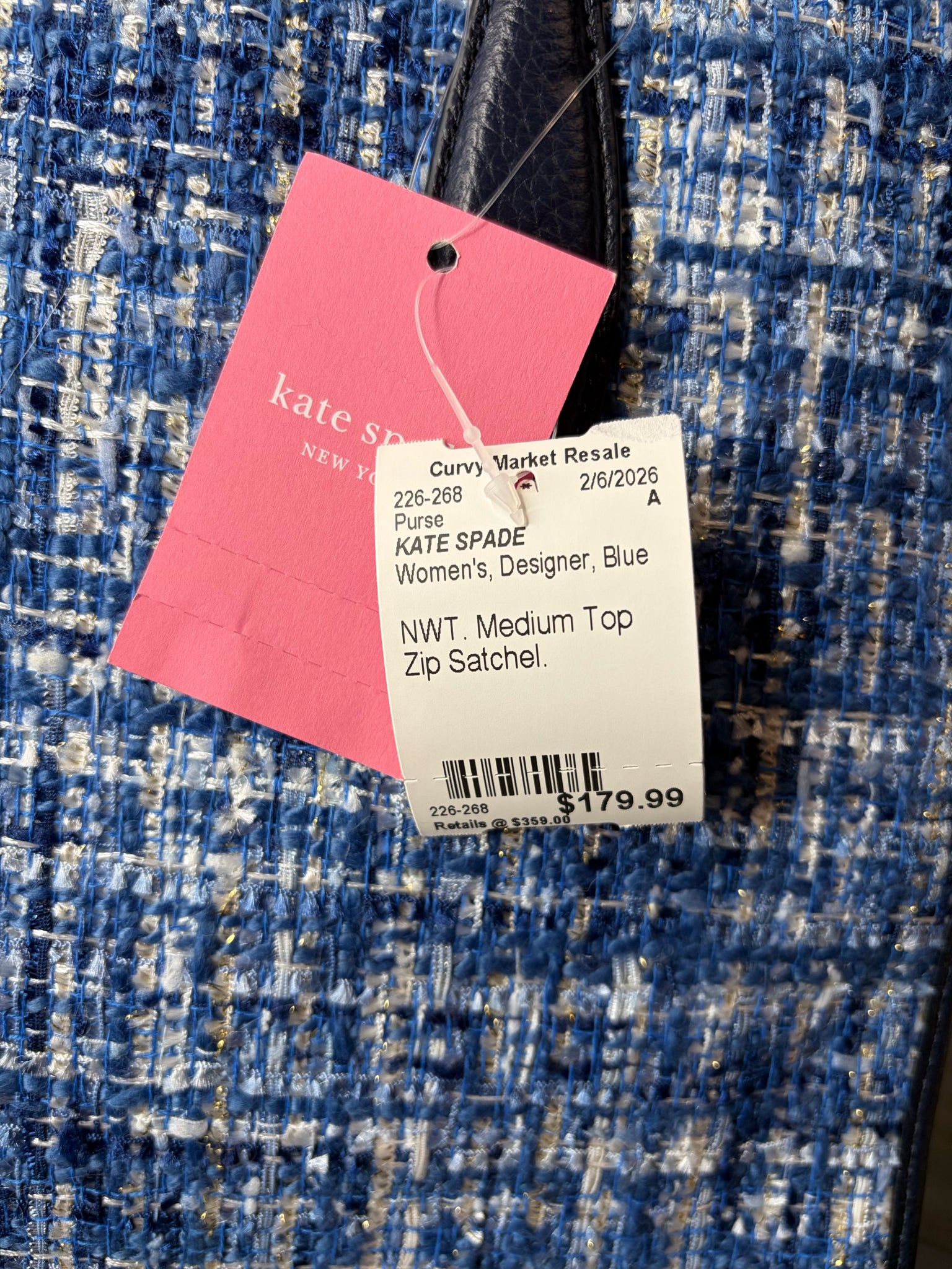 KATE SPADE Blue Purse